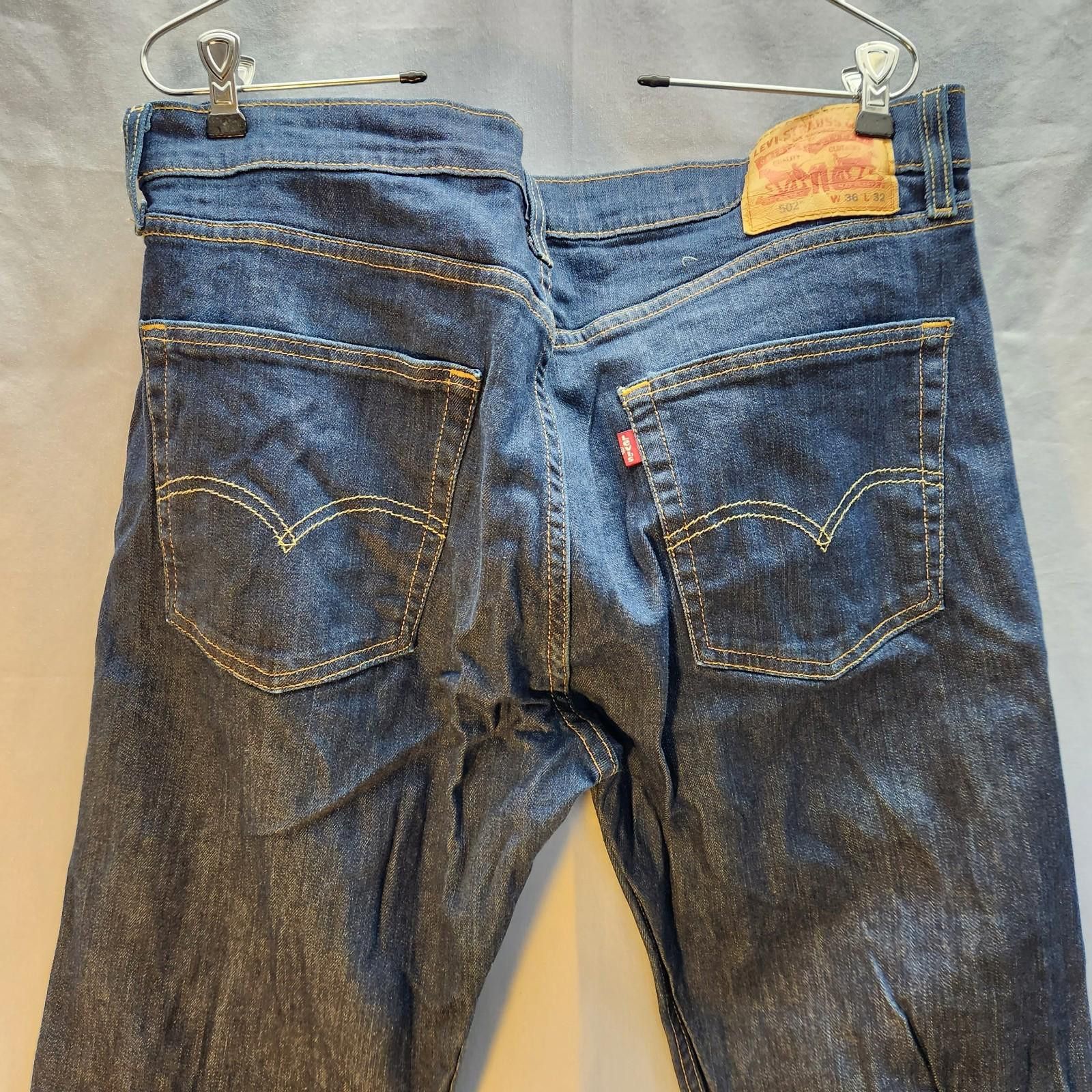 Levi's Levis 502 Blue Jeans Size 36x32 Size US 36 / EU 52 - 5 Thumbnail