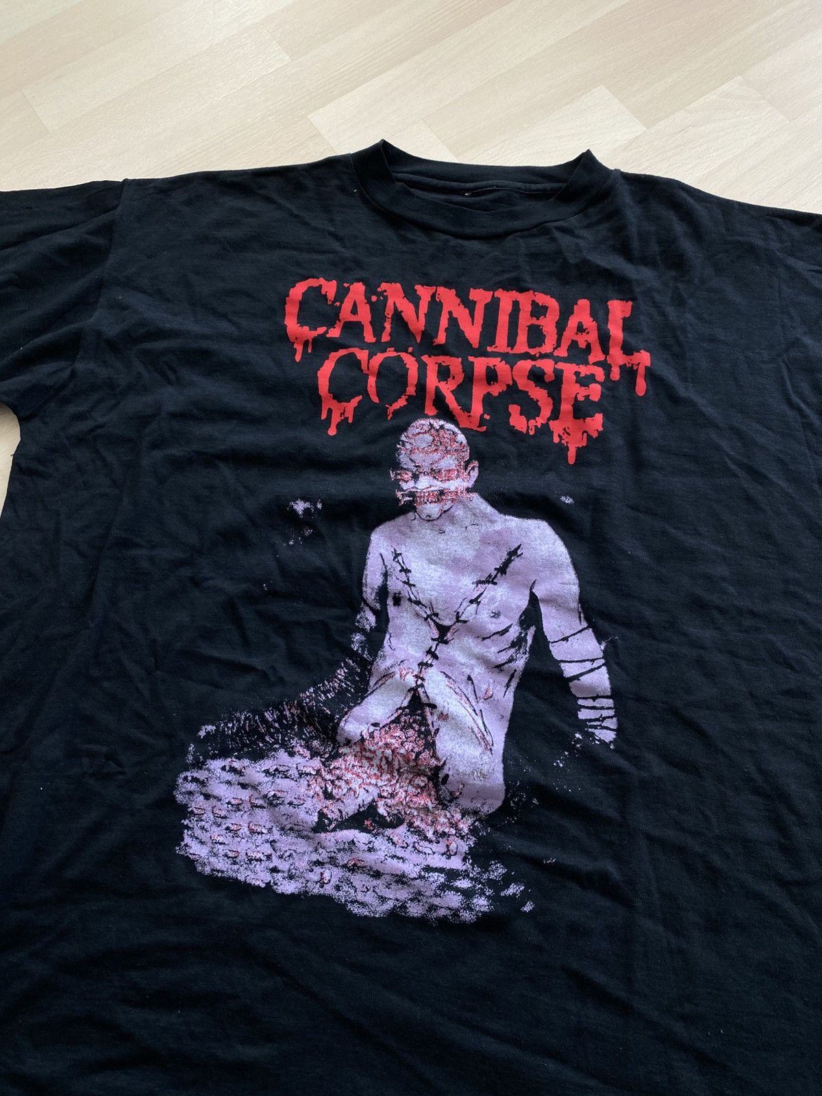 Band Tees Vintage Cannibal Corpse Rock T-Shirt Size US XXL / EU 58 / 5 - 2 Thumbnail