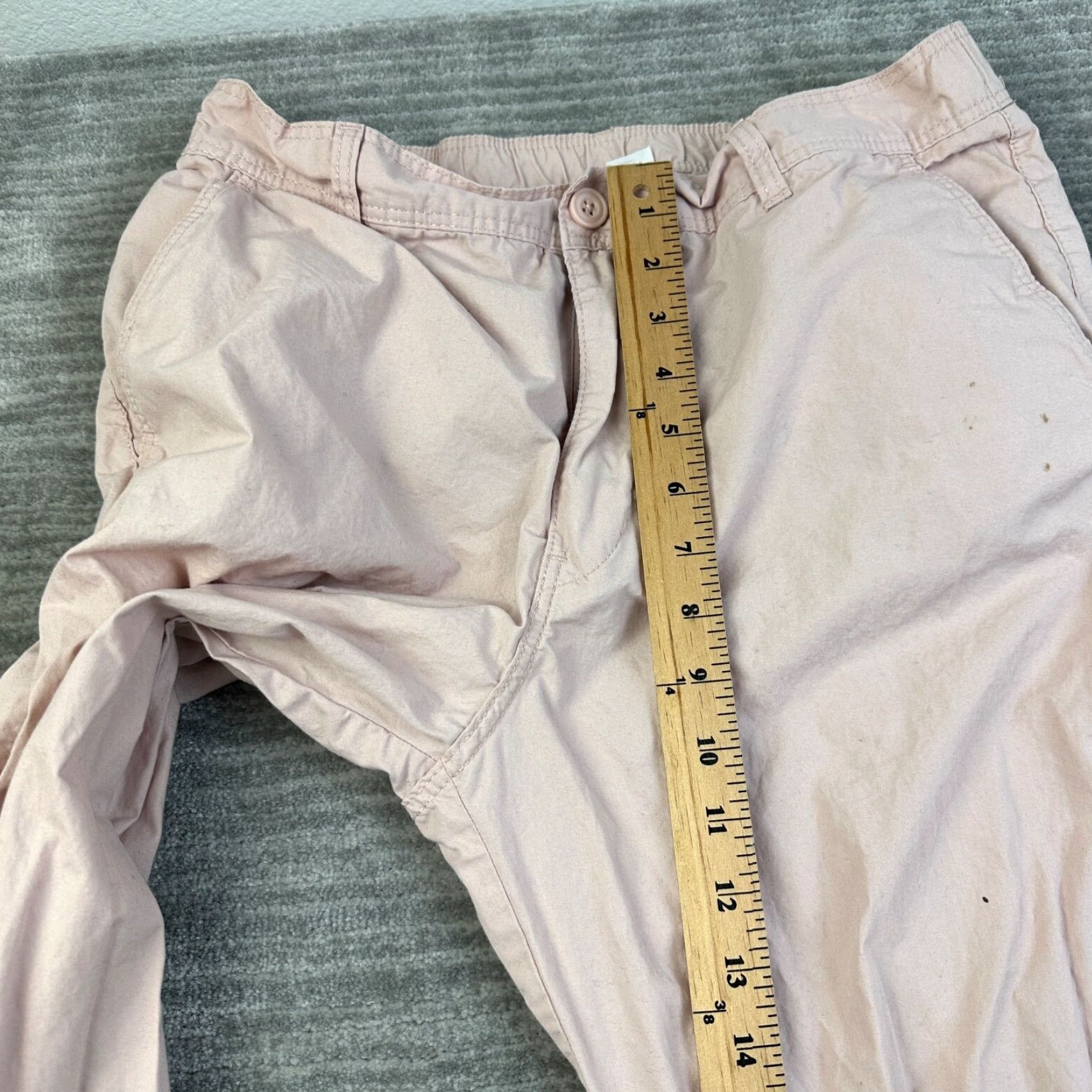H&M H&M Pants Mens 32 Chino Casual Cuffed Tapered Regular Rise Mid 10-12 Inseam 29 Pink Bottoms Slacks Size US 32 / EU 48 - 7 Thumbnail