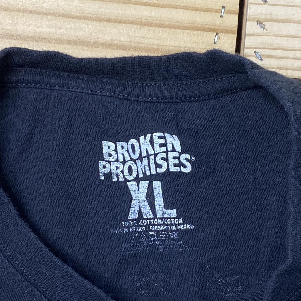 Broken Promises Co. Broken Promises Black Y2K Grim Reaper Tee Size XL Size US XL / EU 56 / 4 - 3 Thumbnail