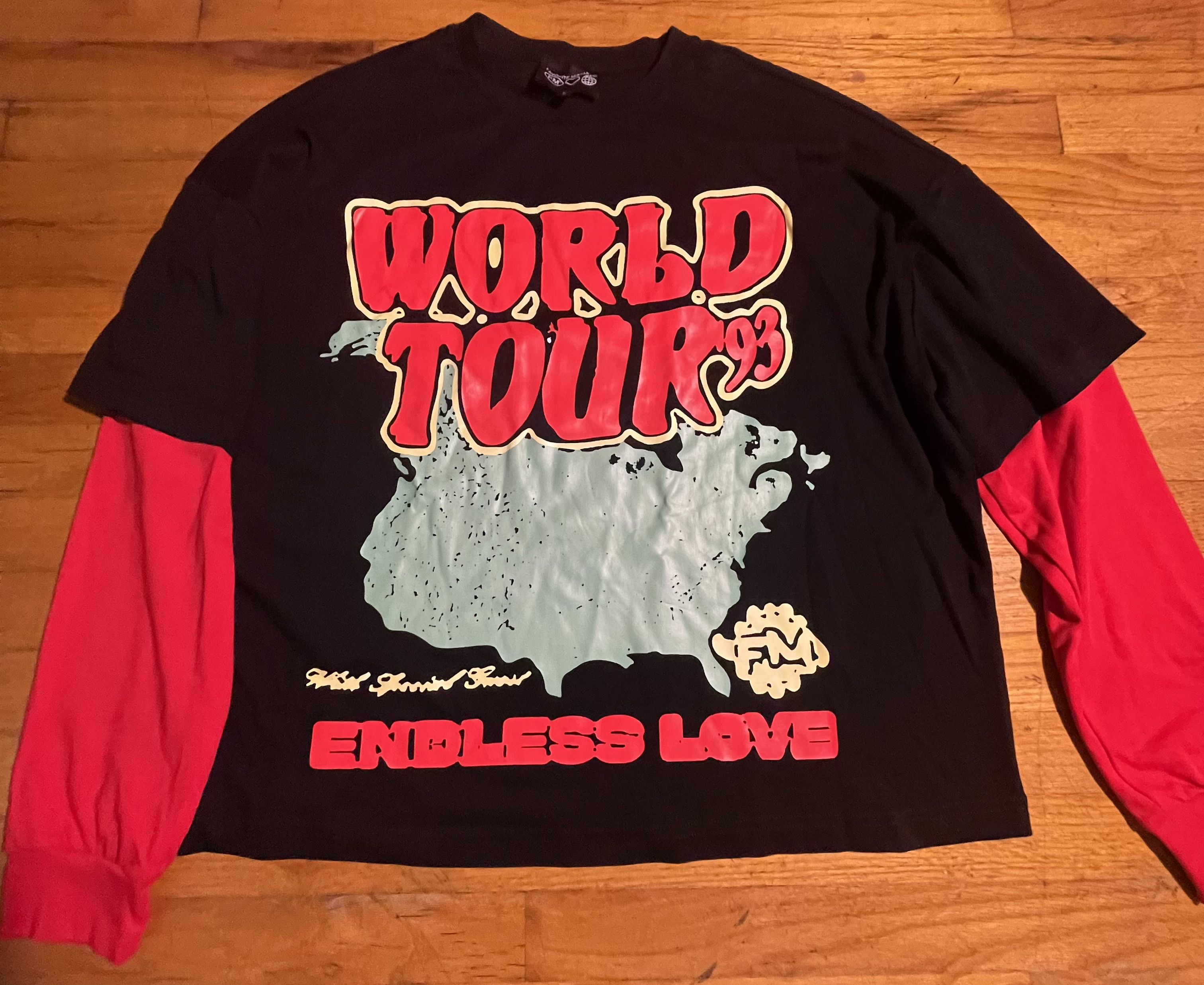 GEORRGE OLIVIER × Half Evil Favorite Mistakes FM Endless Tour Double Layer Long Sleeve Size US L / EU 52-54 / 3 - 2 Thumbnail