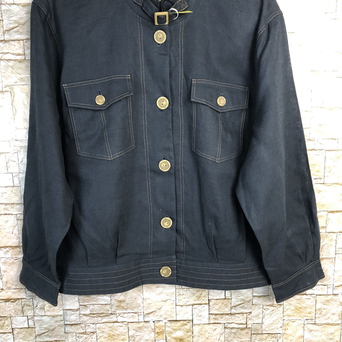 Japanese Brand Yamanacoa Black japan jacket Coats #A234 Size US M / EU 48-50 / 2 - 3 Thumbnail