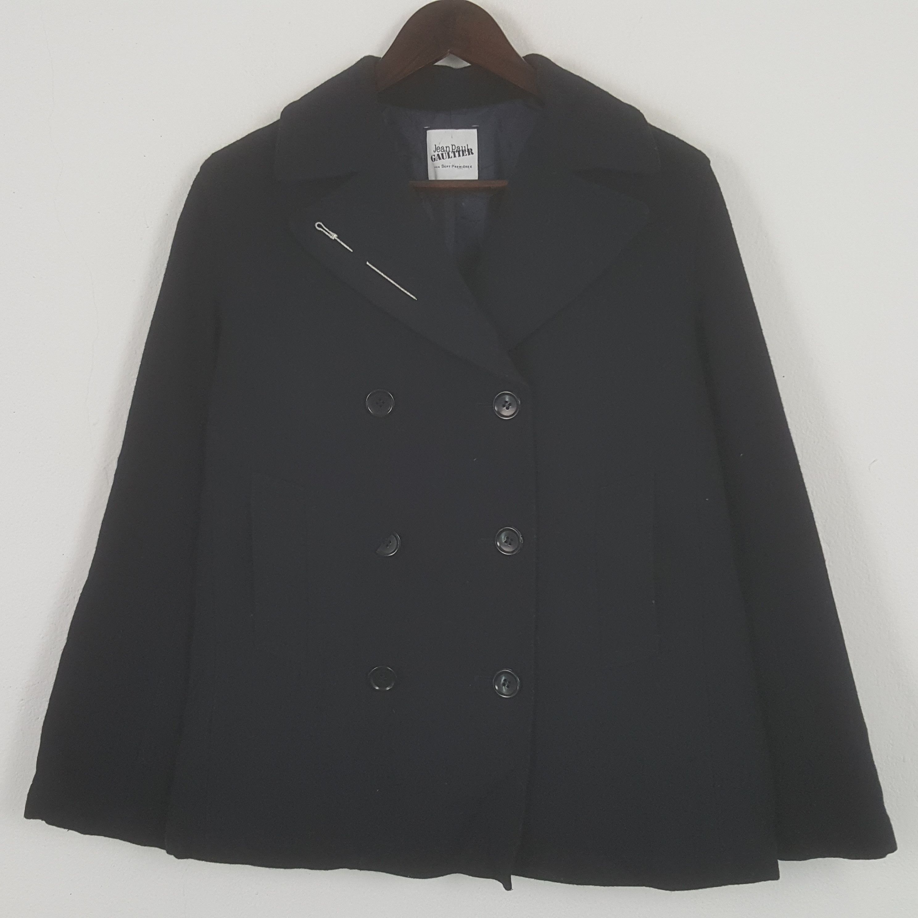Jean Paul Gaultier × Vintage Vintage Jean Paul Gaultier Wool Blazer Coat Size S / US 4 / IT 40 - 1 Thumbnail
