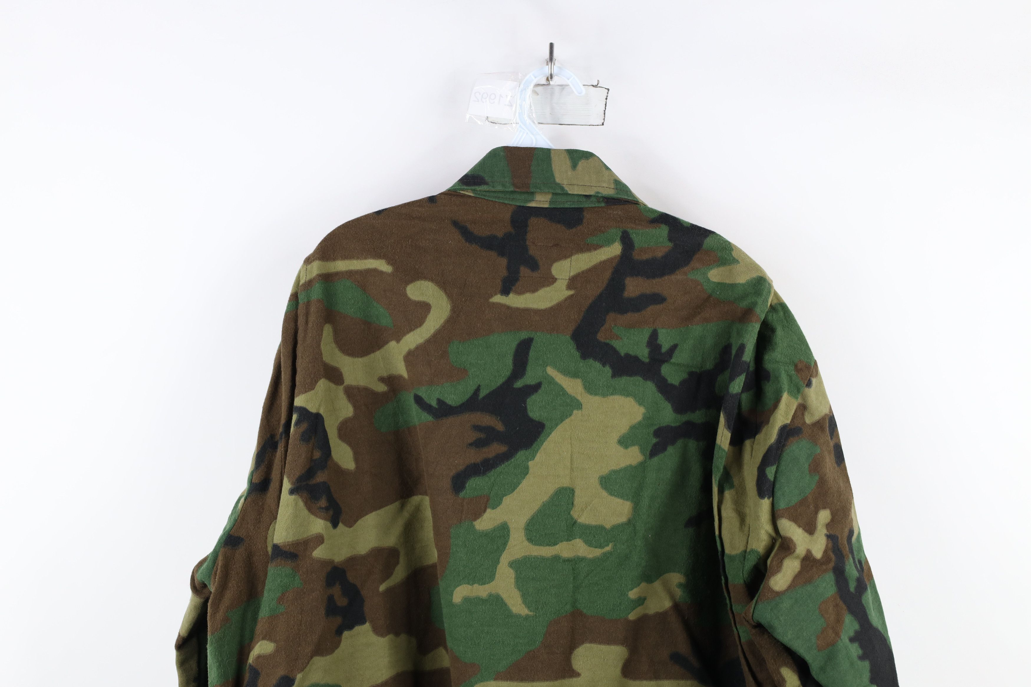 Vintage Vintage 70s Streetwear Cloth Camouflage Bomber Jacket USA Size US XL / EU 56 / 4 - 14 Thumbnail