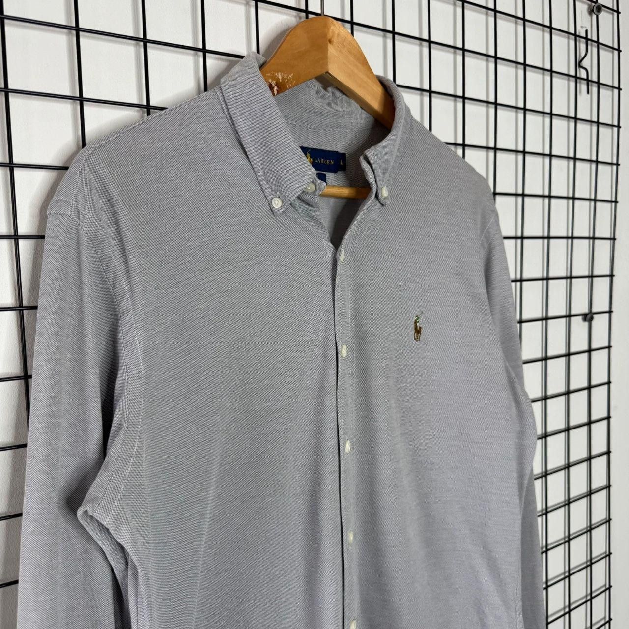 Polo Ralph Lauren Ralph Lauren Oxford Button Up shirt Grey Size US L / EU 52-54 / 3 - 3 Thumbnail