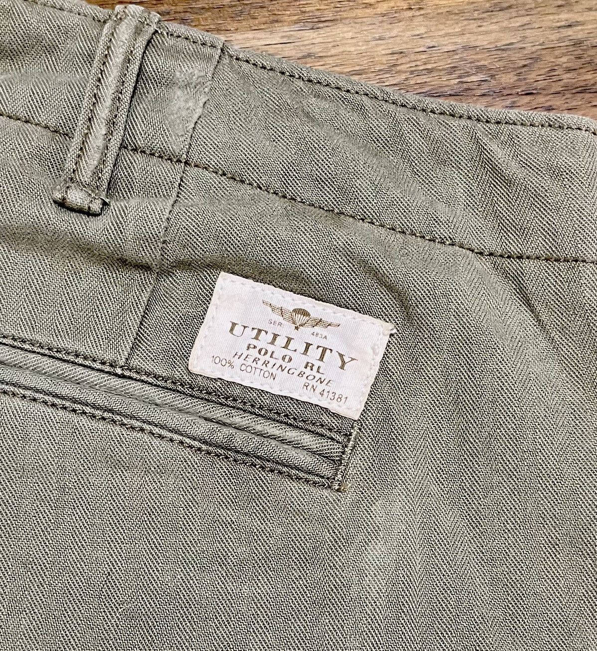 Polo Ralph Lauren Polo Ralph Lauren Utility Pant Olive 34x34 Size US 34 / EU 50 - 1 Thumbnail