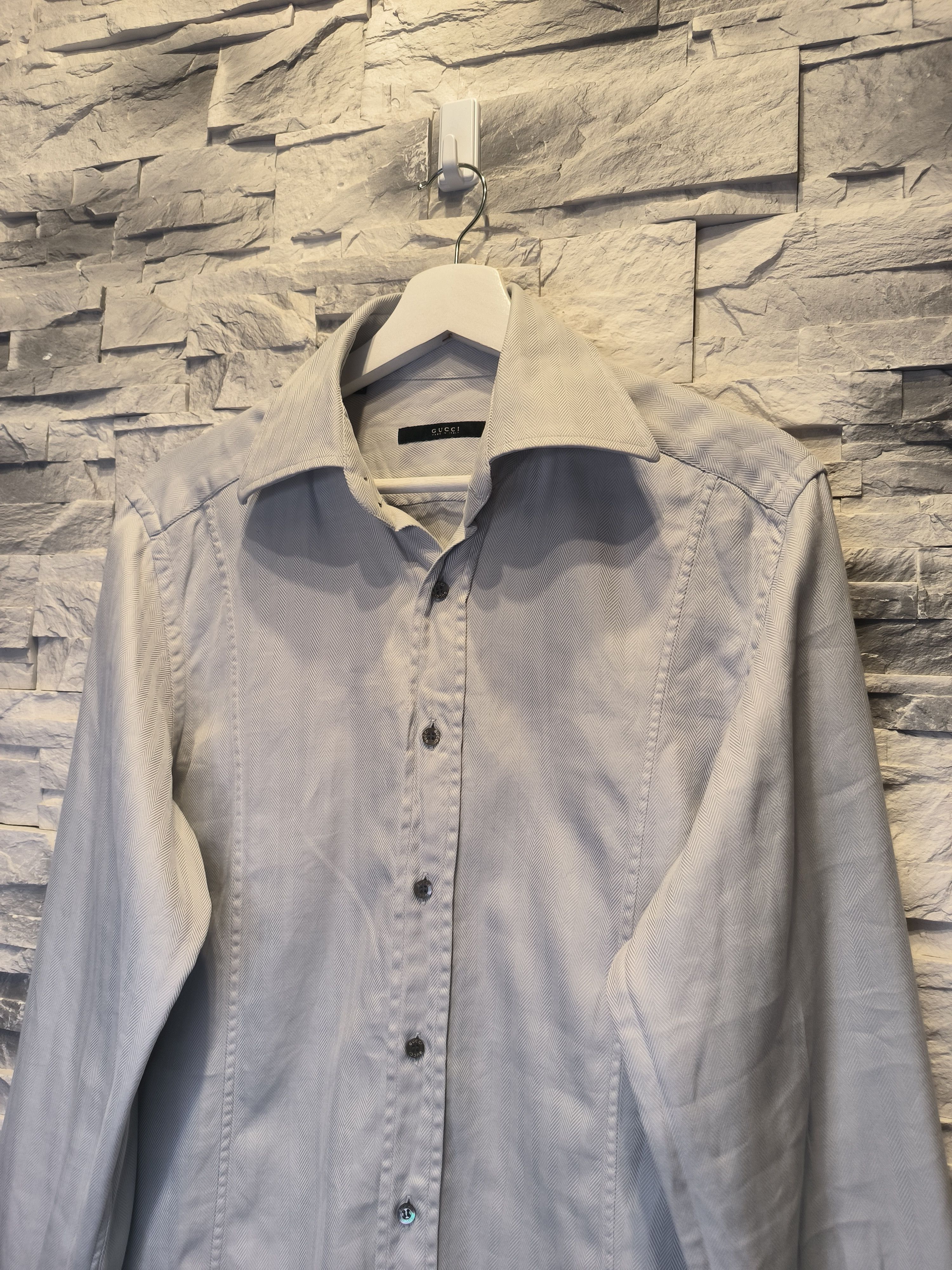Gucci Gucci Long Sleeve Button-Up Shirt Size US S / EU 44-46 / 1 - 2 Thumbnail