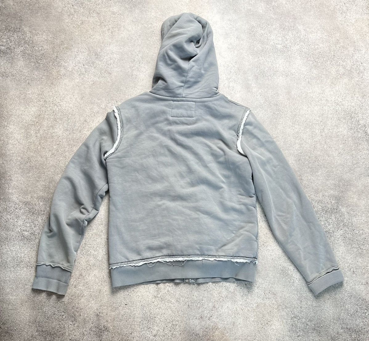 20471120 Vintage distressed hoodie Size S / US 4 / IT 40 - 6 Thumbnail