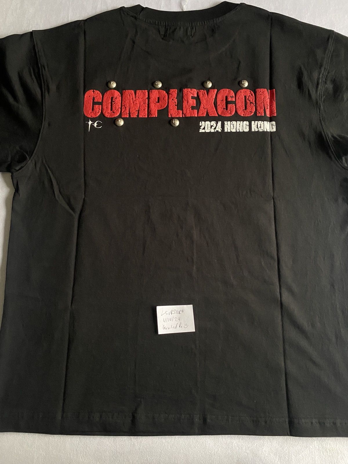 Thug Club Thug Club Complexcon 2024 Hong Kong Exclusive Tee Size 2 Size US M / EU 48-50 / 2 - 4 Thumbnail