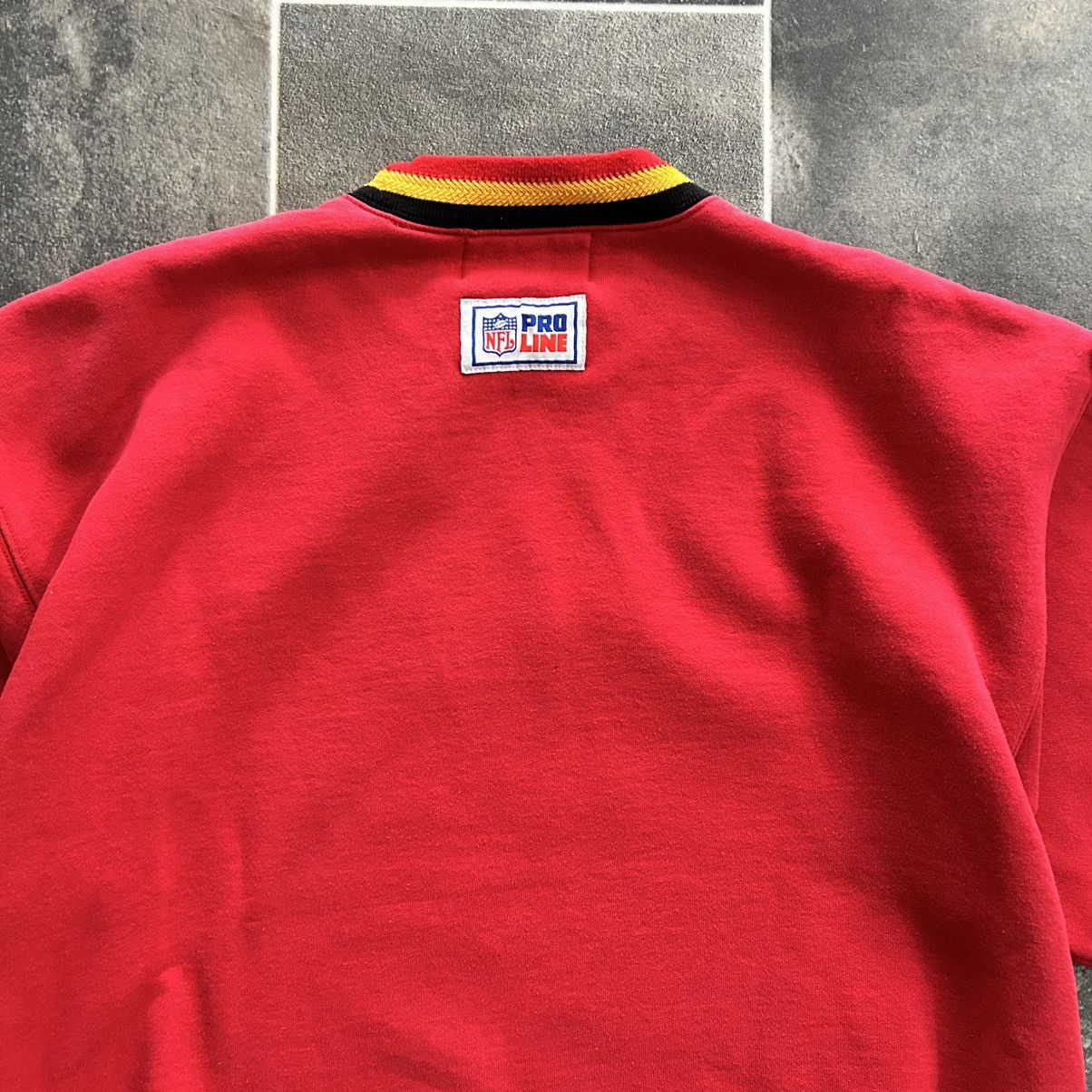 Reebok Vintage 90s Reebok Kansas City Chiefs Football Sweatshirt Size M / US 6-8 / IT 42-44 - 6 Thumbnail