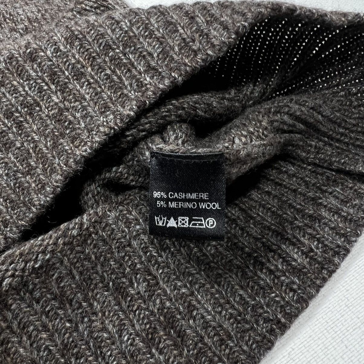Saks Fifth Avenue Saks Fifth Avenue Sweater Brown Cashmere 1/4 Button Italy Size US XL / EU 56 / 4 - 8 Thumbnail