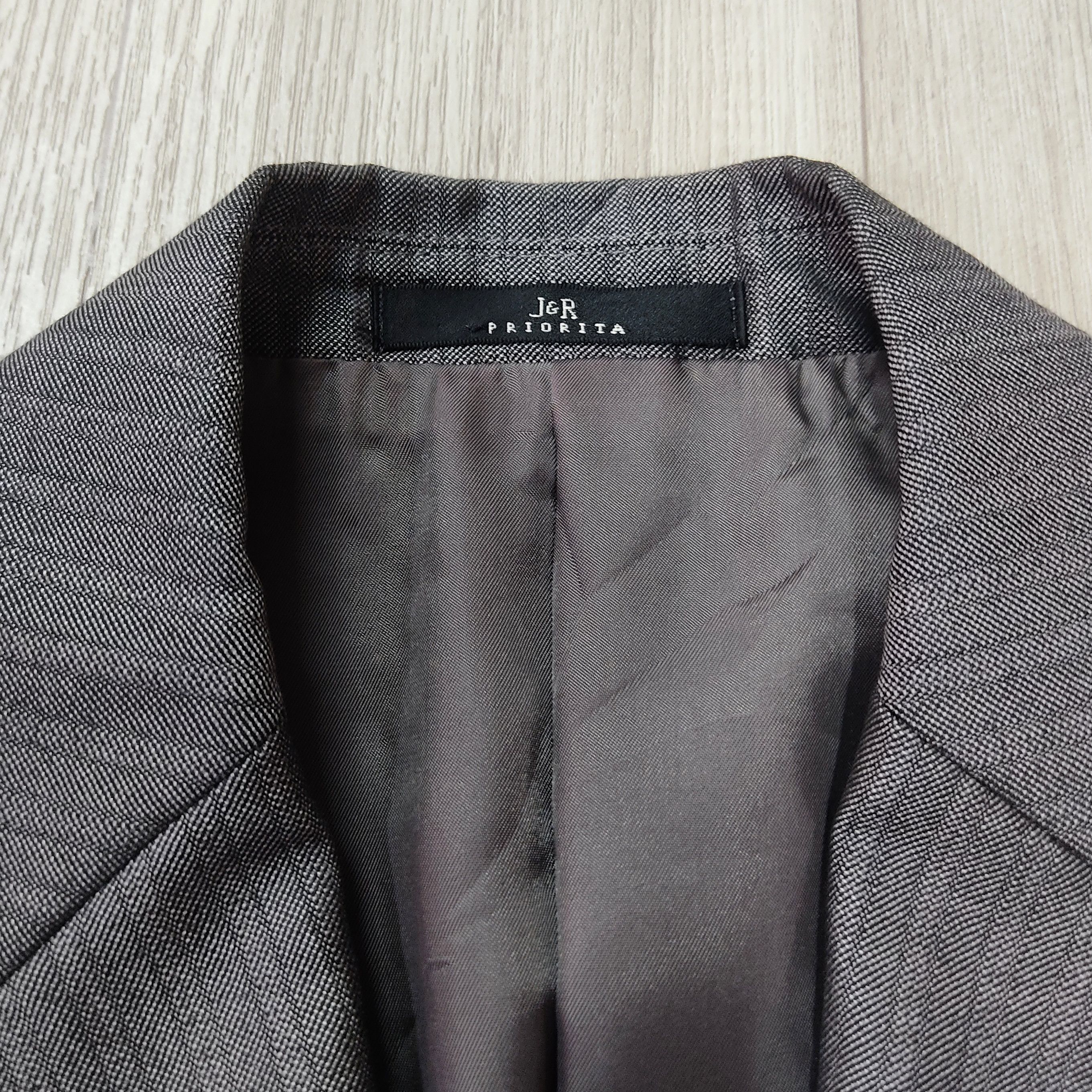 Loro Piana Loro Piana Charcoal Gray Silk Wool Blazer Jacket Size S / US 4 / IT 40 - 9 Thumbnail