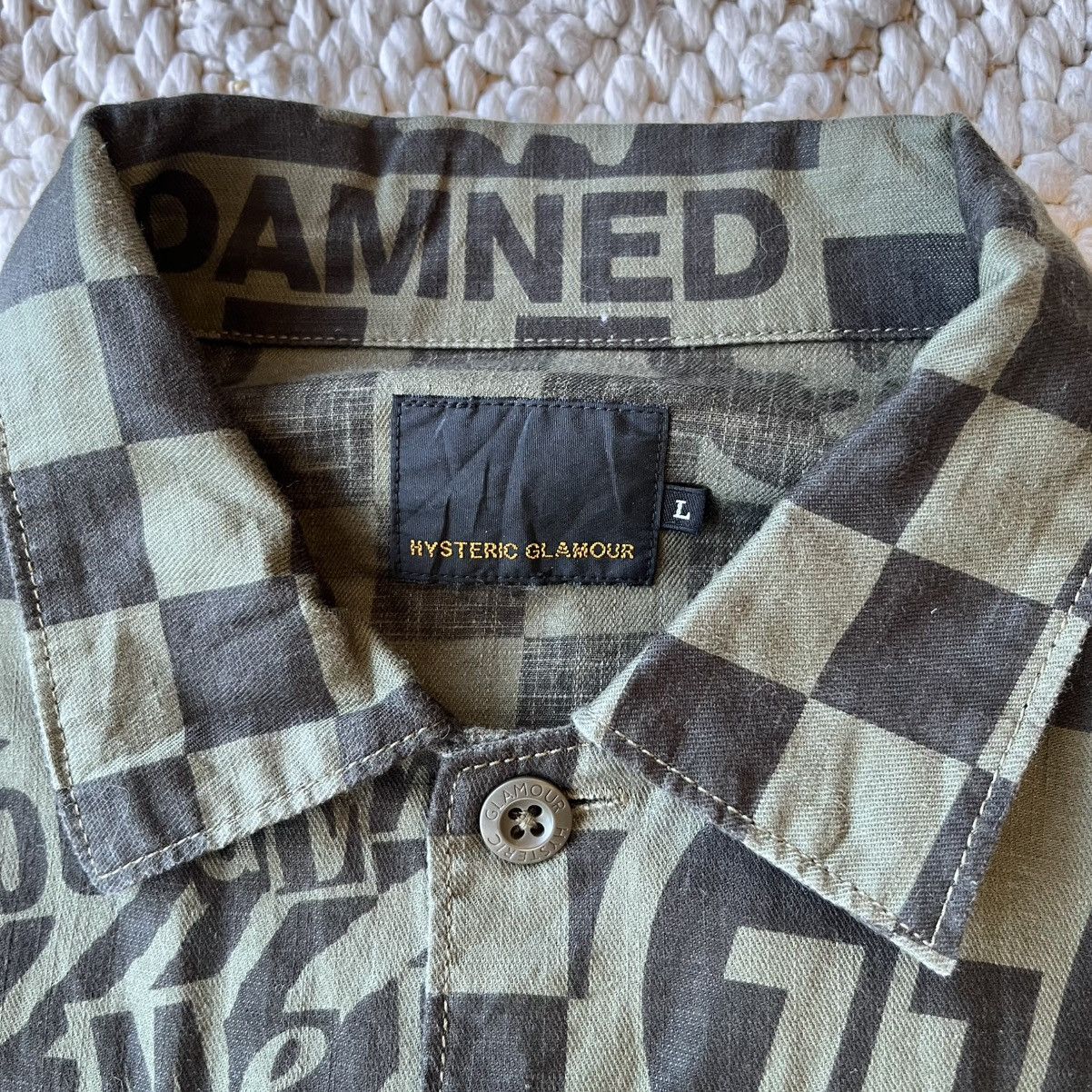 Hysteric Glamour Hysteric Glamour embroidered patch logo longsleeve shirt Size US L / EU 52-54 / 3 - 2 Thumbnail