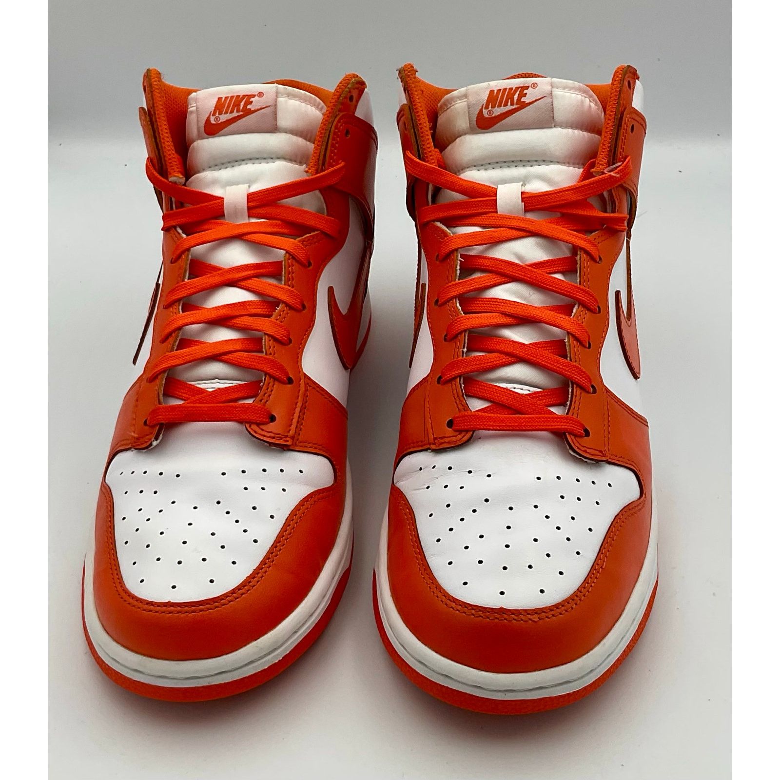 Nike Nike Dunk Hi Retro Orange White Syracuse DD1399-101 Sz 11 Size US 11 / EU 44 - 5 Thumbnail