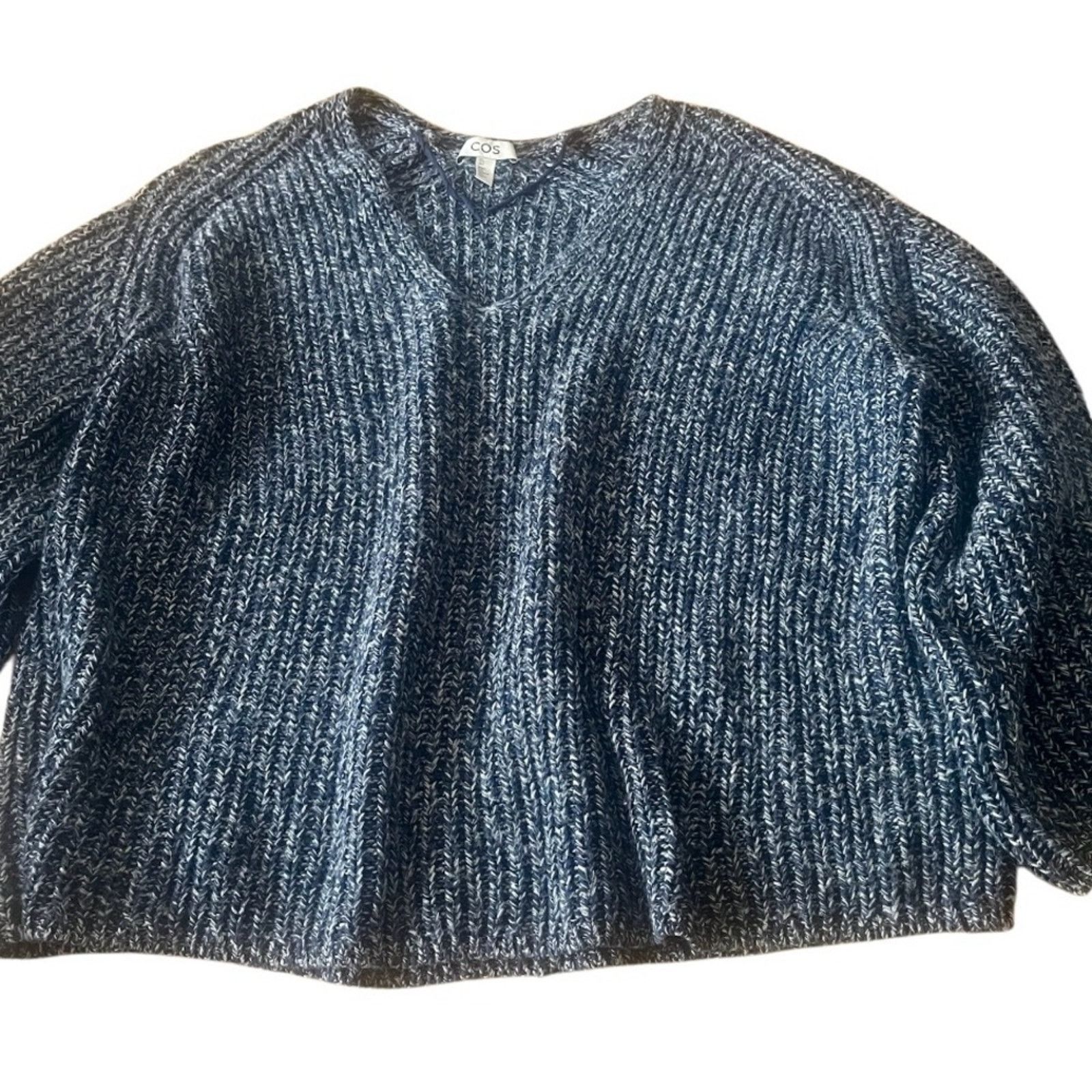COS oversized heavy weight chunky knit sweater size Large
