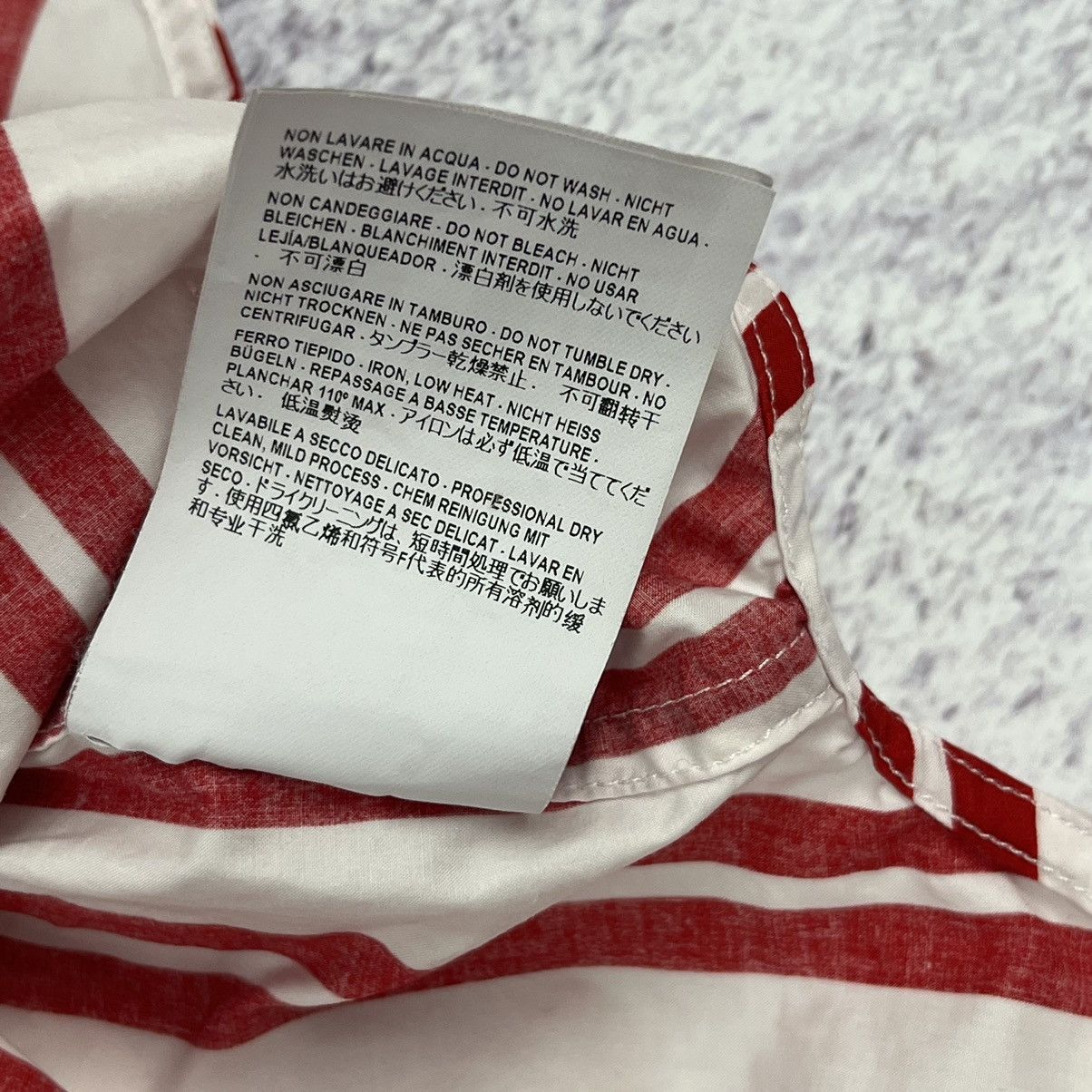 Balenciaga Balenciaga red/white blouse shirt oversized Size M / US 6-8 / IT 42-44 - 11 Thumbnail