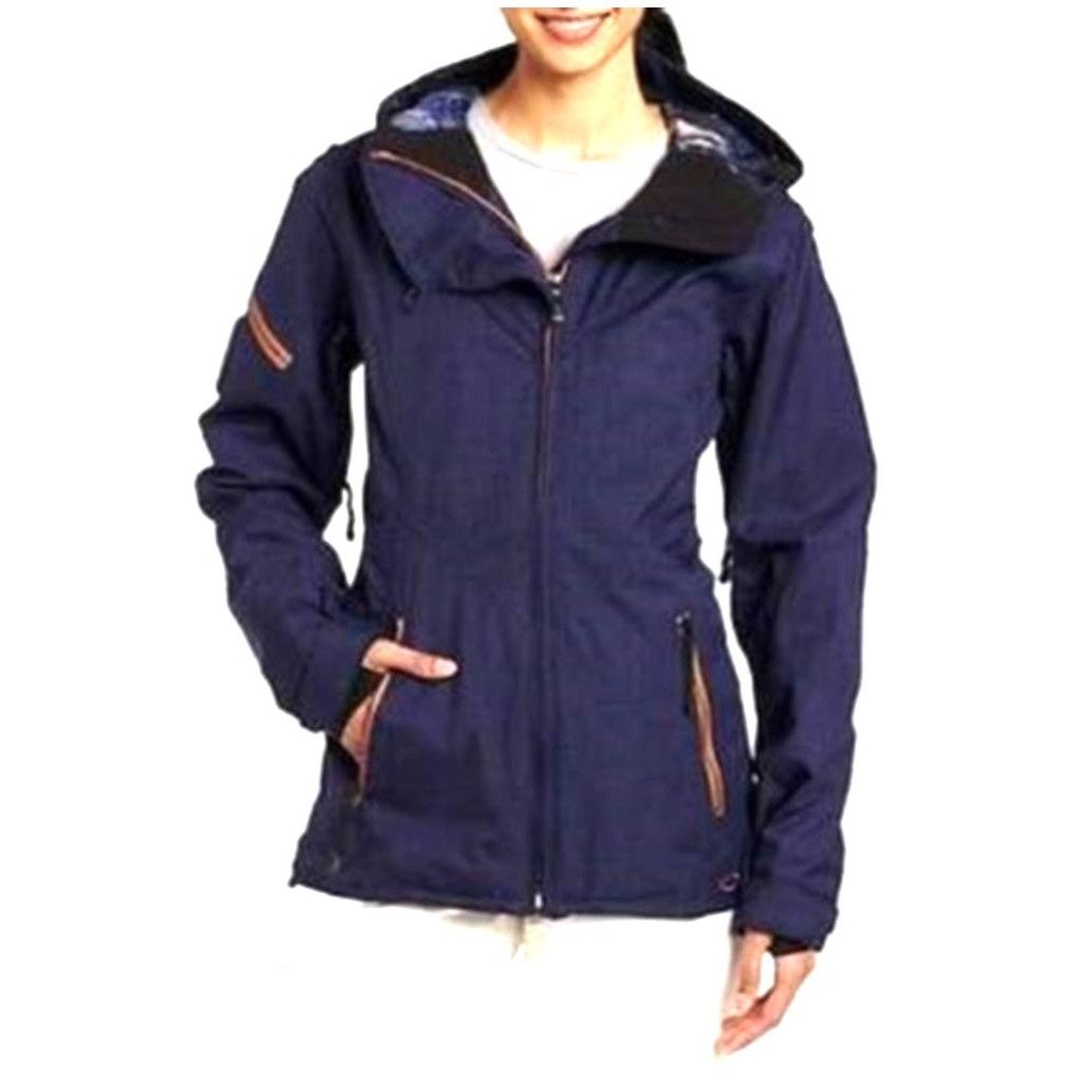 Oakley New Oakley GB Eco Shell Snowboard Jacket Women's Large Navy Size L / US 10 / IT 46 - 1 Thumbnail