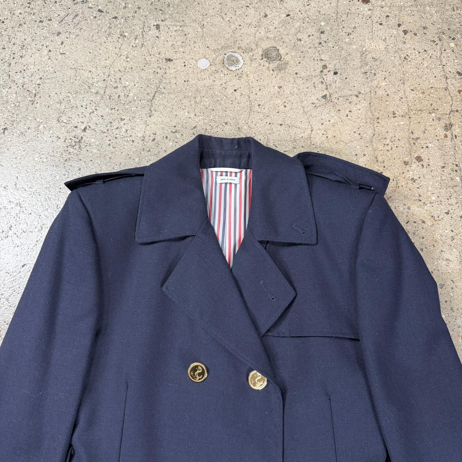 Thom Browne Thom Browne Naval Peacoat Size US M / EU 48-50 / 2 - 4 Thumbnail