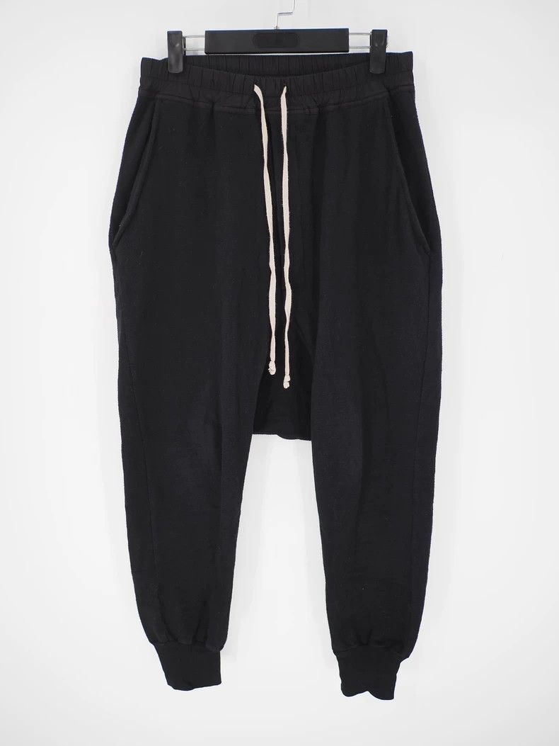 Rick Owens Rick Owens size xs Black crotch pants 2502-Nextarrow Size US 28 / EU 44 - 1 Thumbnail