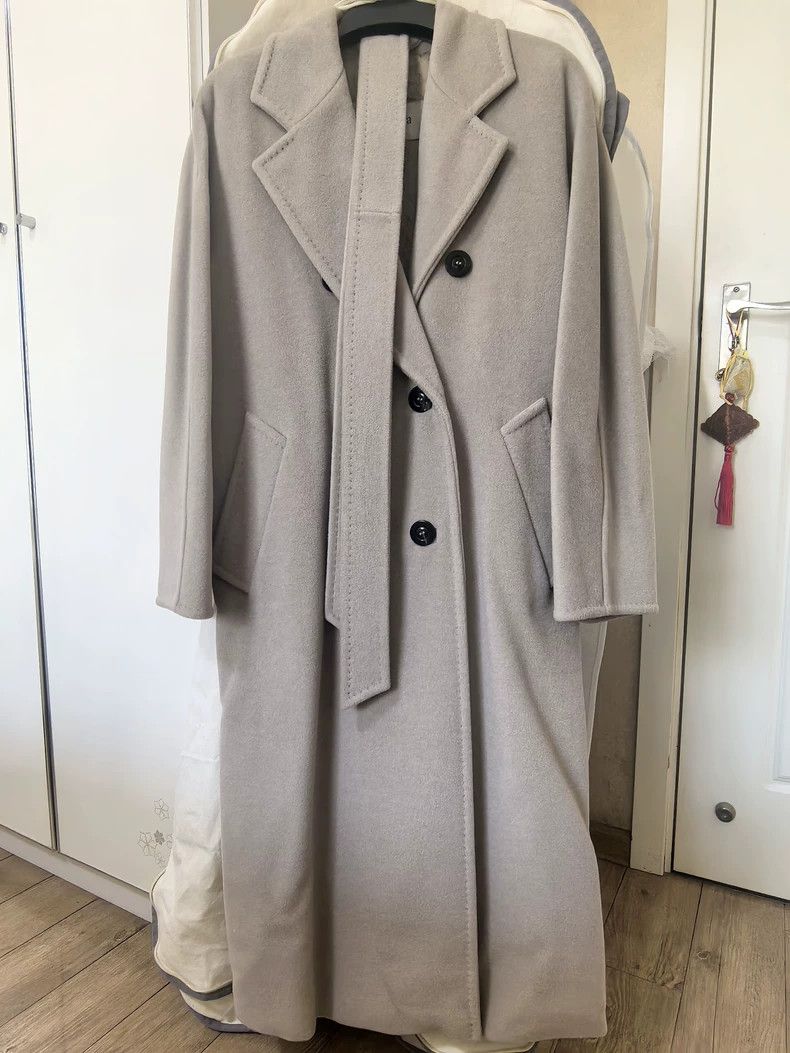 Max Mara 101 801 Classic Coat, Sand