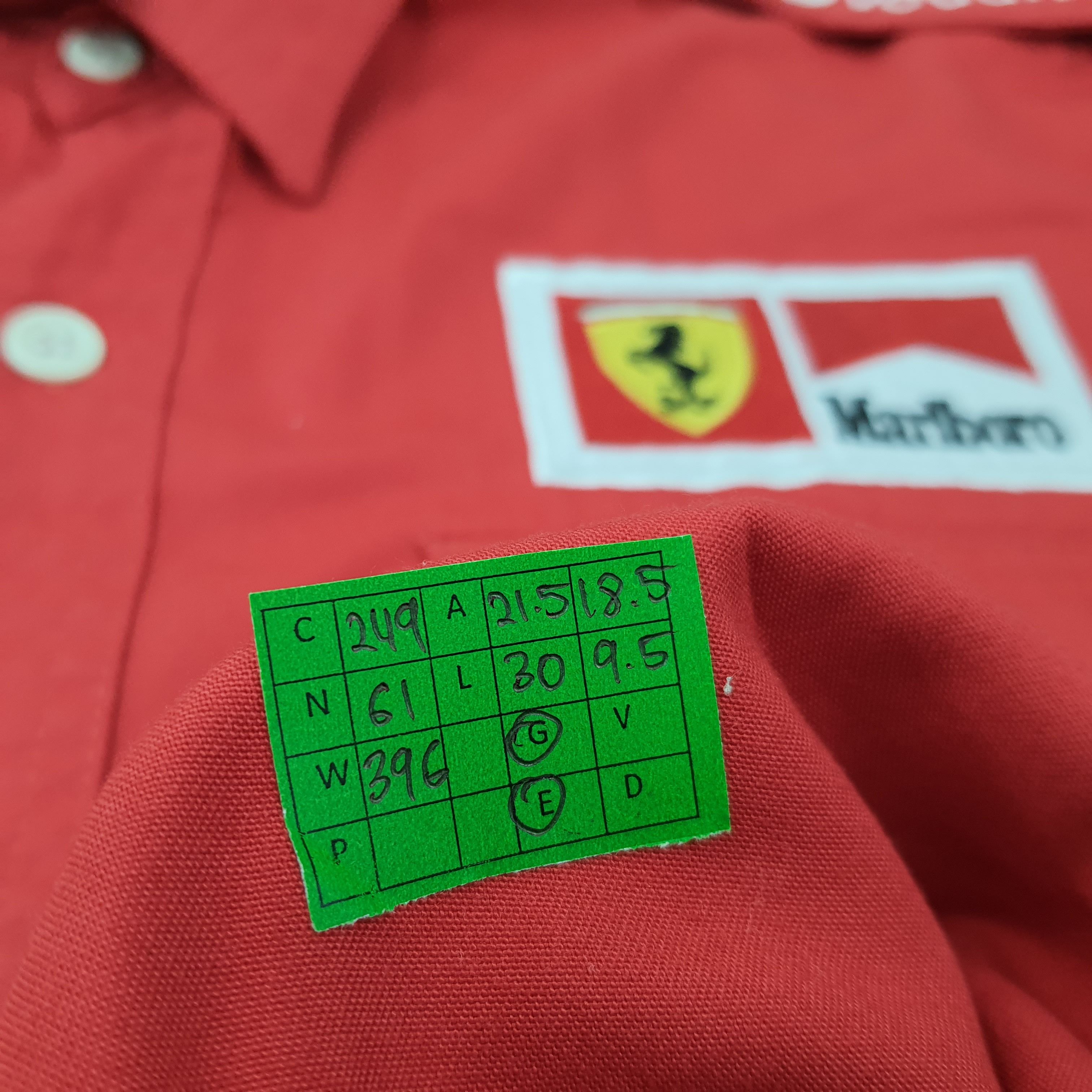 Ferrari Vintage FERRARI Racing Motorsports Workshirt C249N61 Size US M / EU 48-50 / 2 - 9 Thumbnail