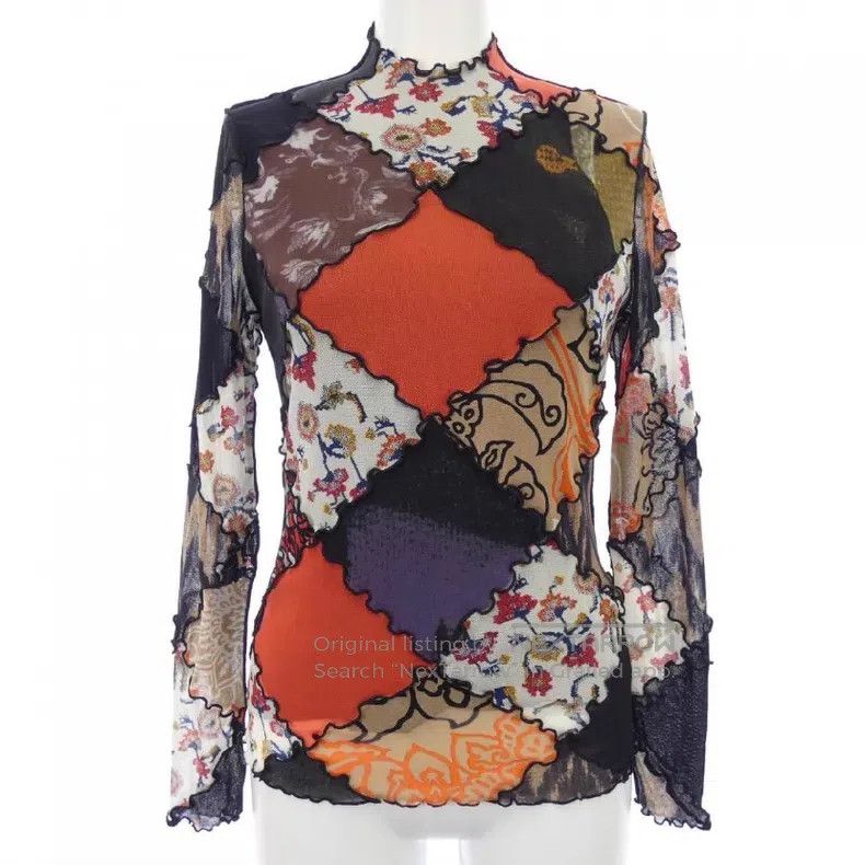Other Vivienne Tam Net Mesh Patchwork Top Size US M / EU 48-50 / 2 - 6 Thumbnail