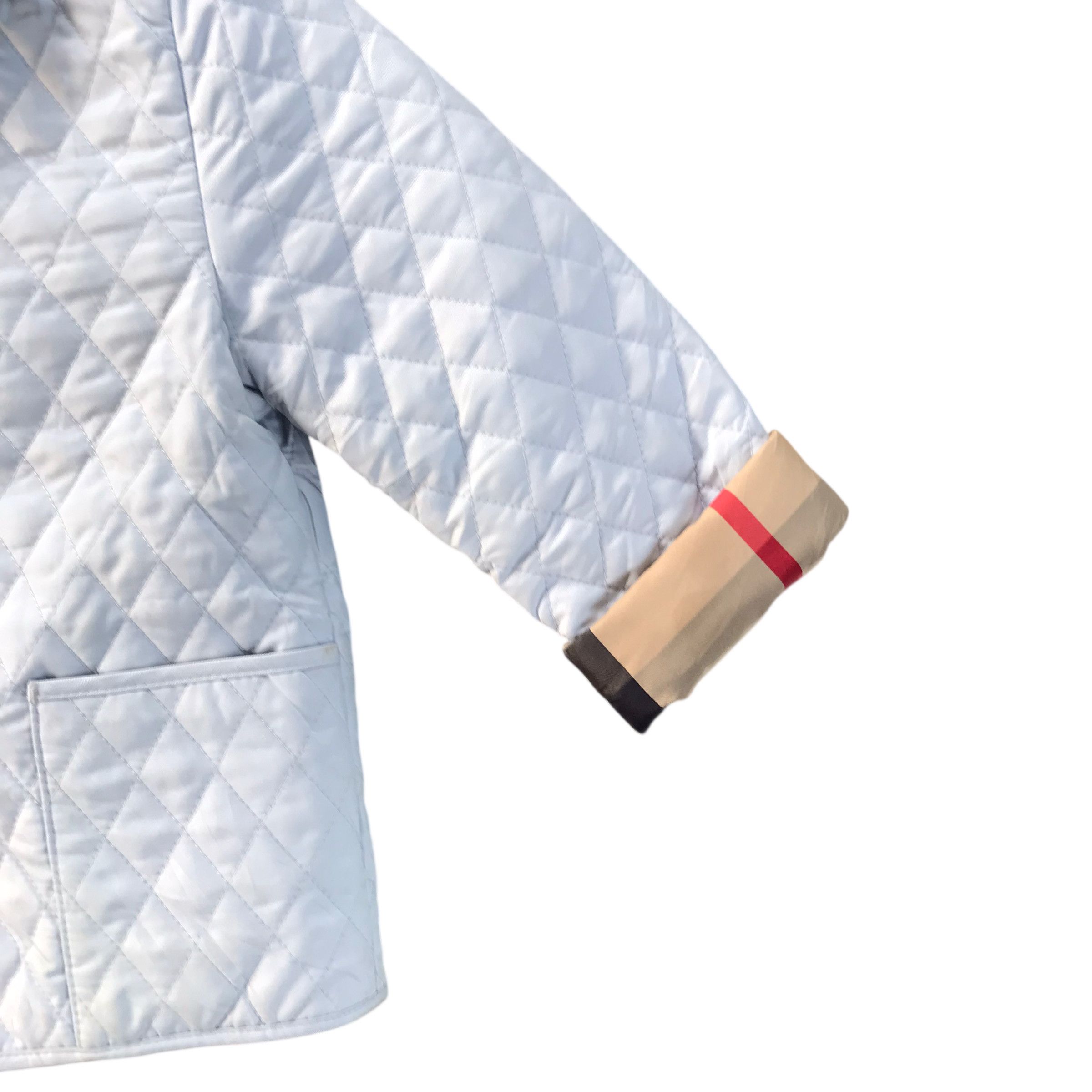 Burberry Burberry Baby Quitled Nova Check Jacket Size US XXS / EU 40 - 4 Thumbnail