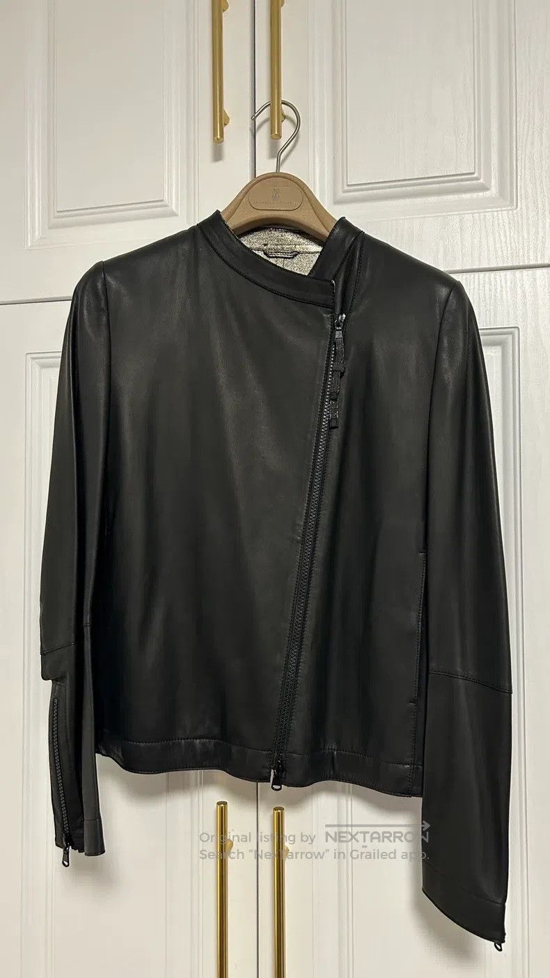 Brunello Cucinelli Nappa Leather Jacket
