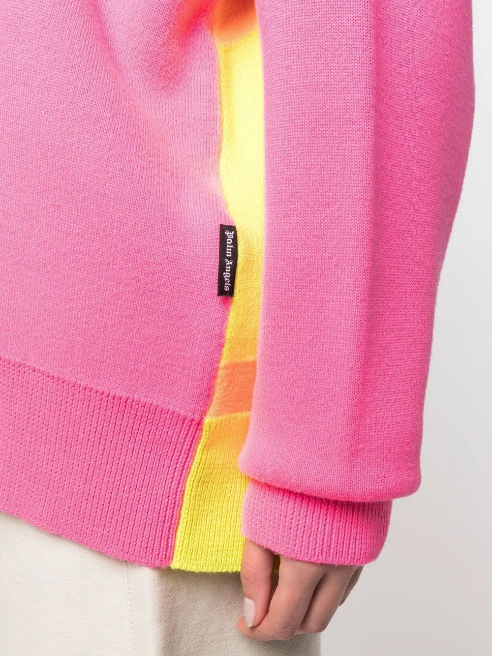 Palm Angels o1y1225 Crewneck Sweater in Fuchsia Size XS / US 0-2 / IT 36-38 - 4 Thumbnail