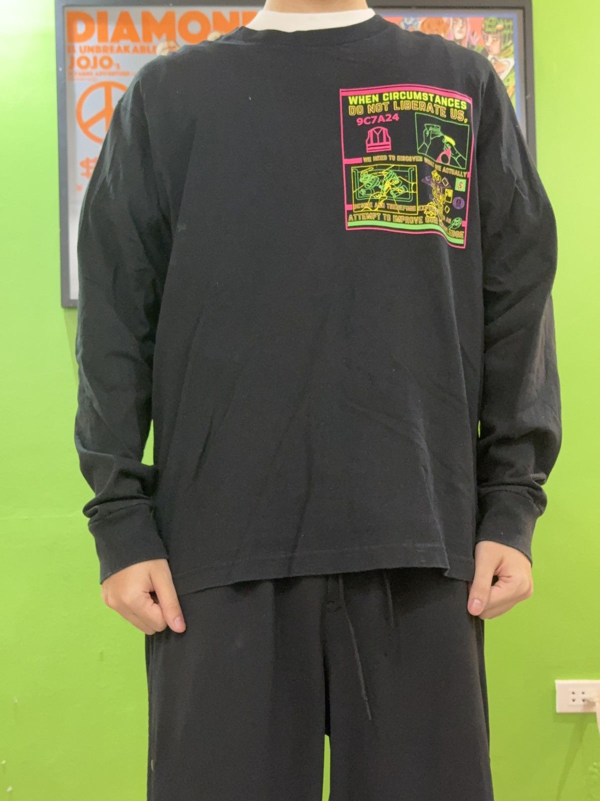 Cav Empt Cav Empt Black Graphic Long-sleeve T-Shirt Size US L / EU 52-54 / 3 - 5 Thumbnail