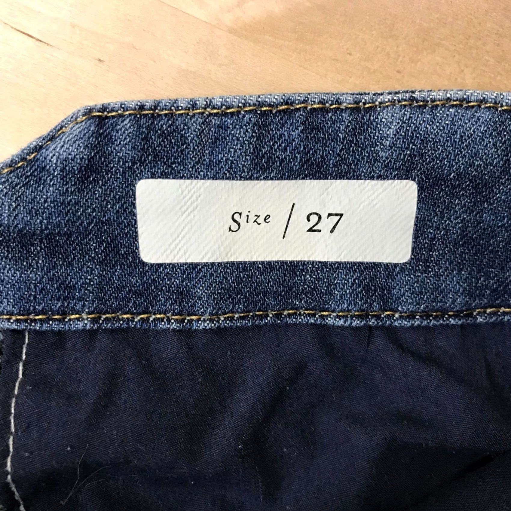 Vintage PILCRO - Womens 27 - Blue Denim Wide Leg Jeans Size 27" / US 4 / IT 40 - 7 Thumbnail