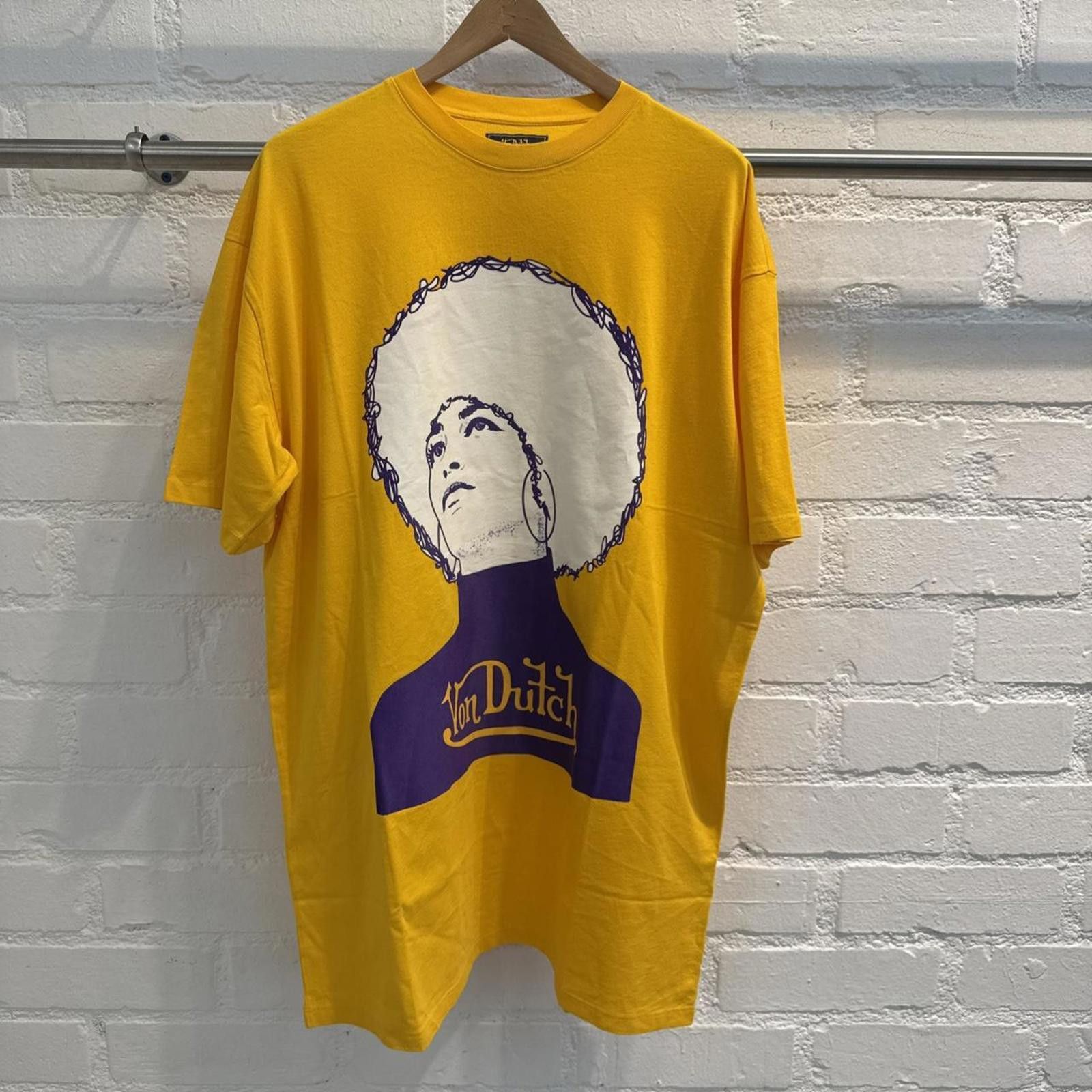 Von Dutch Von Dutch New Yellow T-Shirt Men’s Medium NWT Streetwear Size US M / EU 48-50 / 2 - 1 Thumbnail