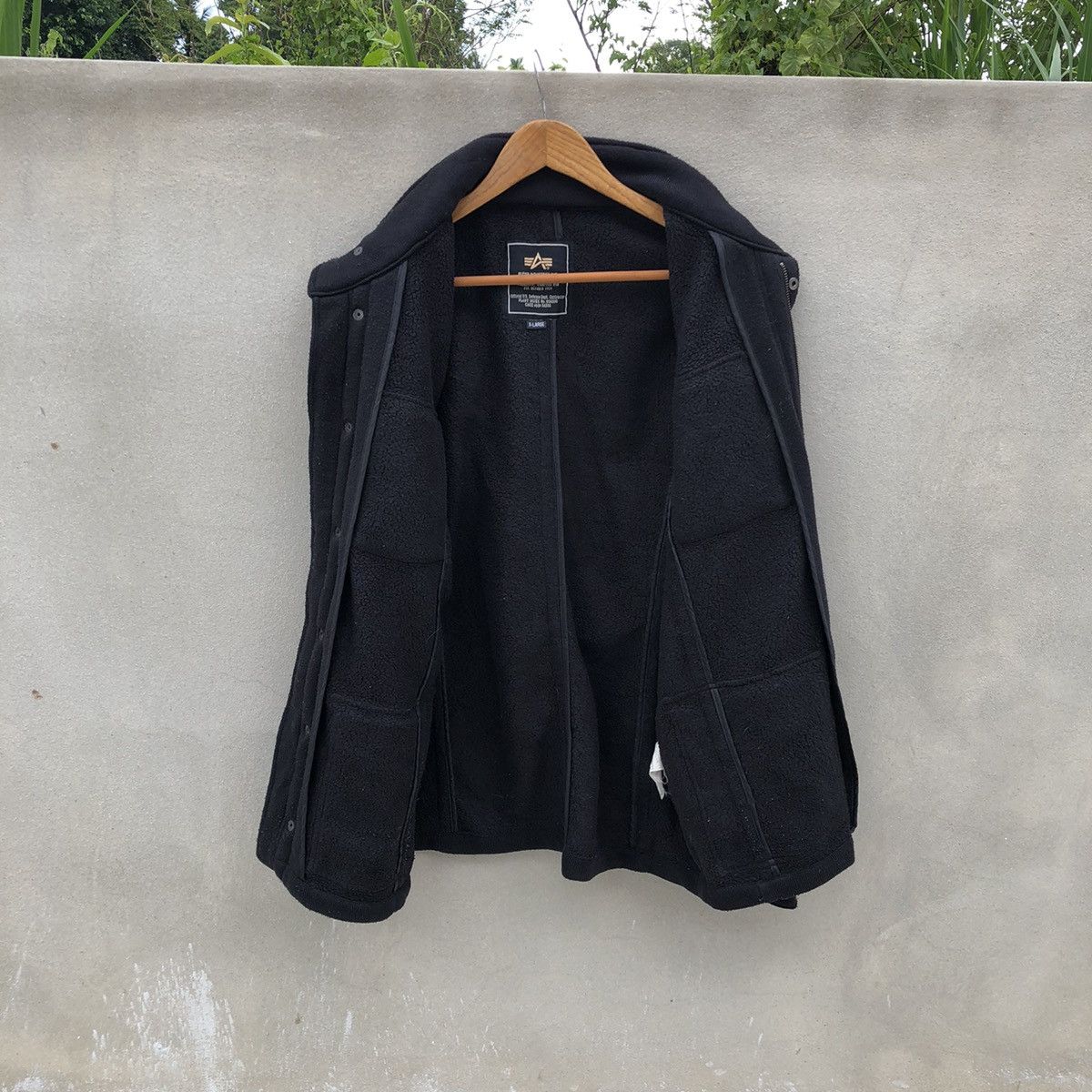 Alpha Industries APLHA INDUSTRIES 4 Pocket Military Wool Fleece Jacket Size US XL / EU 56 / 4 - 5 Thumbnail