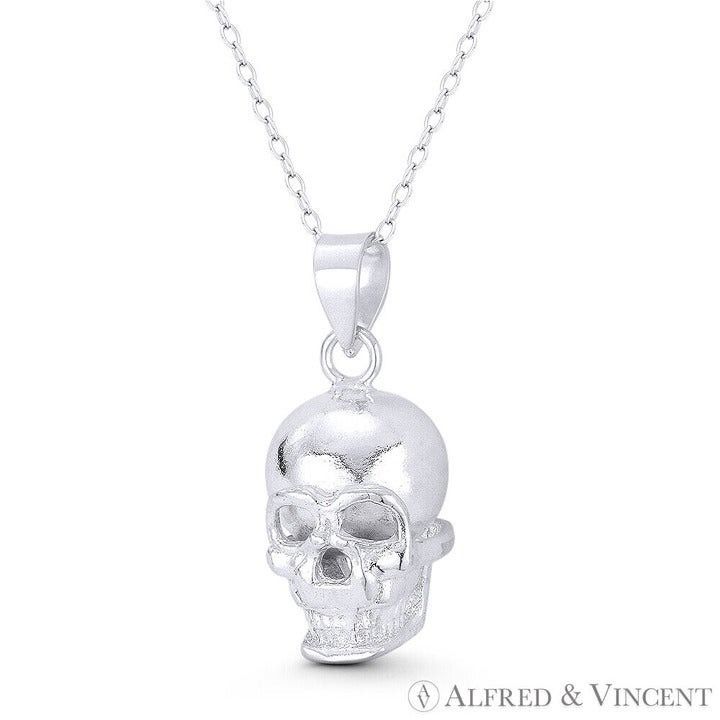 Other Skull / Skeleton Head Dia De Los Muertos Charm Pendant Size ONE SIZE - 1 Preview