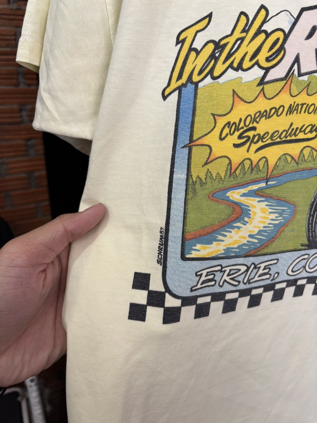Vintage VINTAGE 1987 World of Outlaws Sprint Car Size US L / EU 52-54 / 3 - 4 Thumbnail