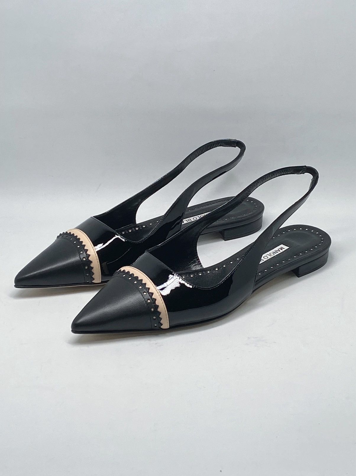 Manolo Blahnik Manolo Blahnik Leather Slingback Flats size 36 Size US 6 / IT 36 - 5 Thumbnail