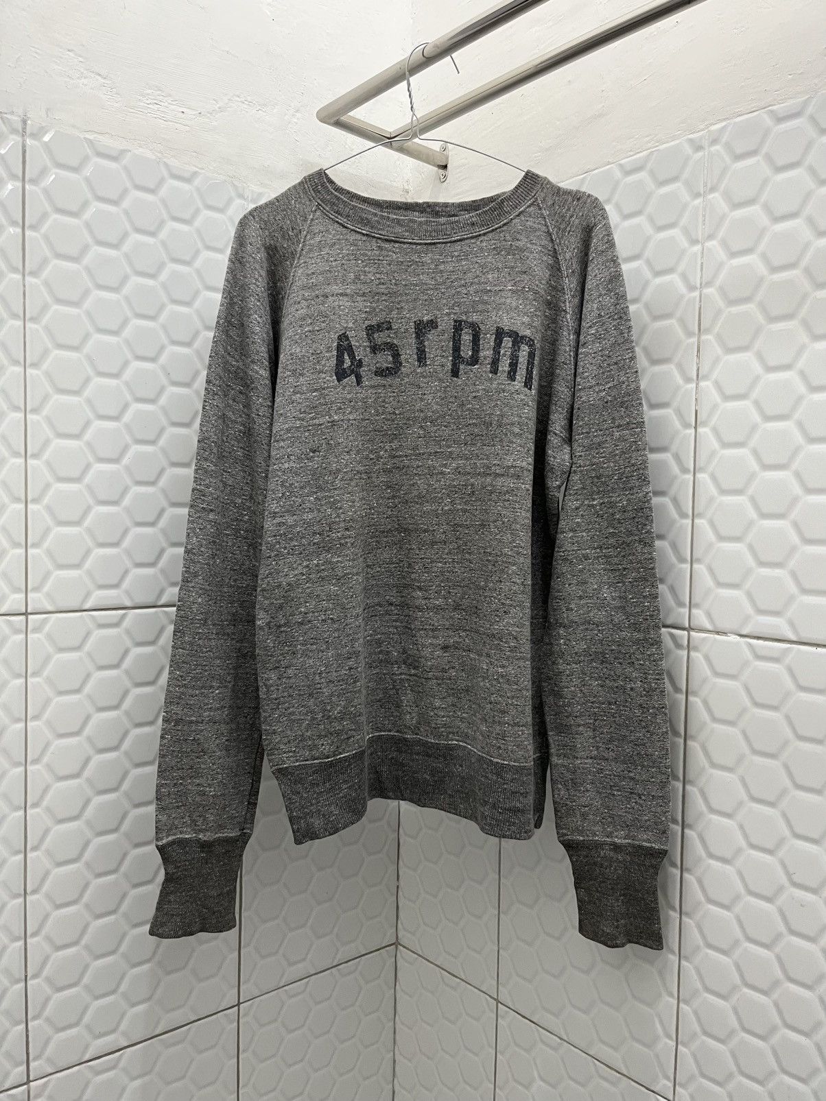 45rpm × Kapital Vintage 45RPM Spell Out Sweatshirt Size US M / EU 48-50 / 2 - 1 Thumbnail