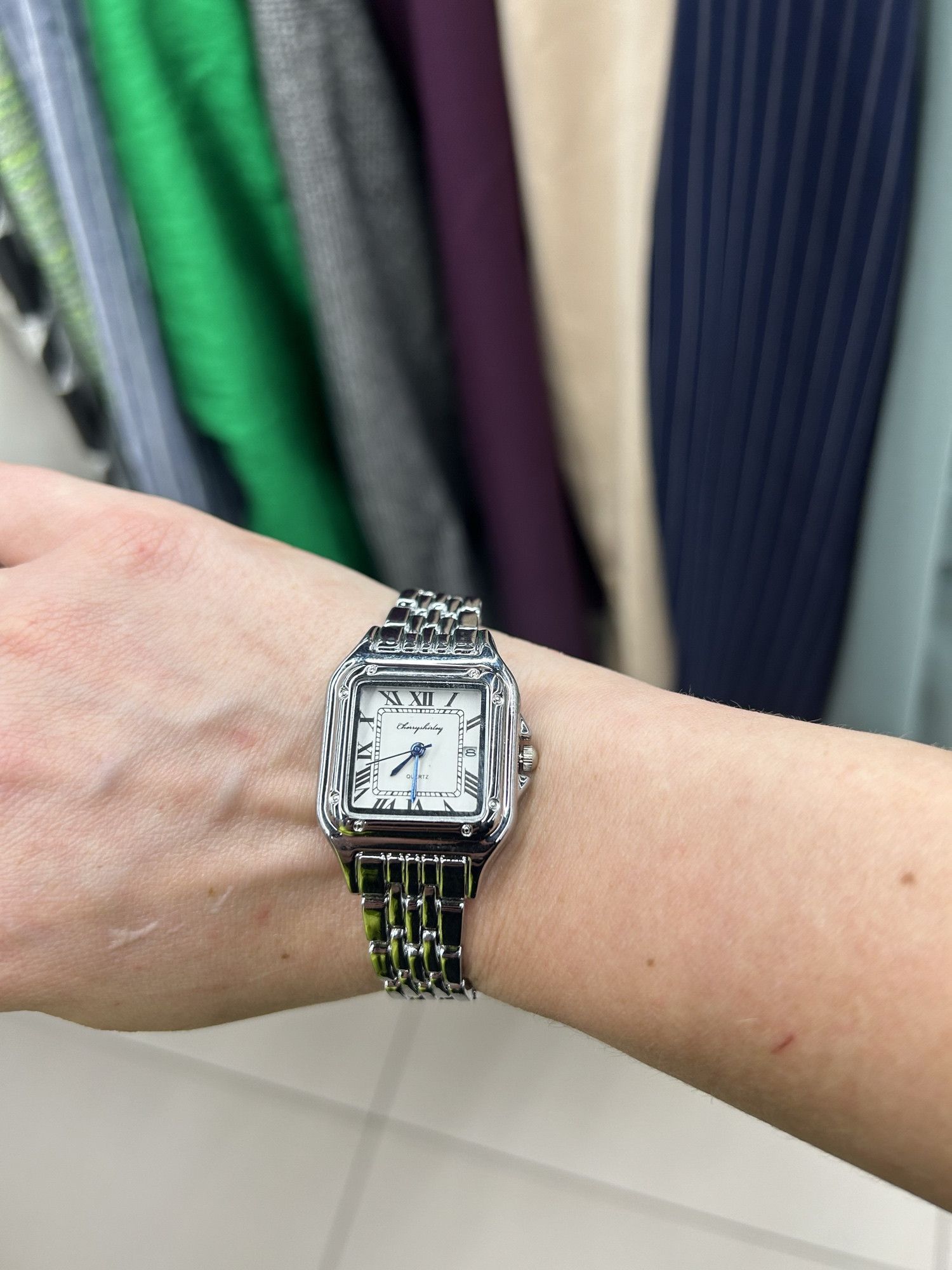 Other Vintage 90s vintage retro luxury style quartz silver watch Size ONE SIZE - 5 Thumbnail
