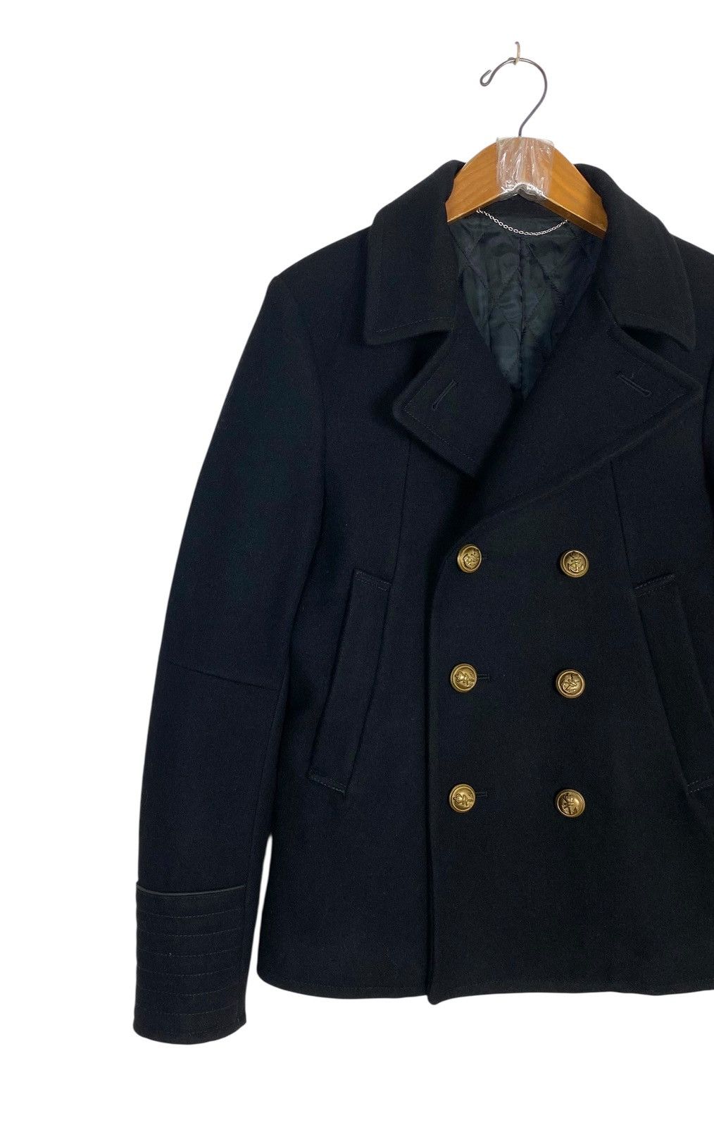 5351 POUR LES HOMMES Rare‼️ 5321 Pour Les Hommes Wool Pea Coat Size US XS / EU 42 / 0 - 2 Thumbnail