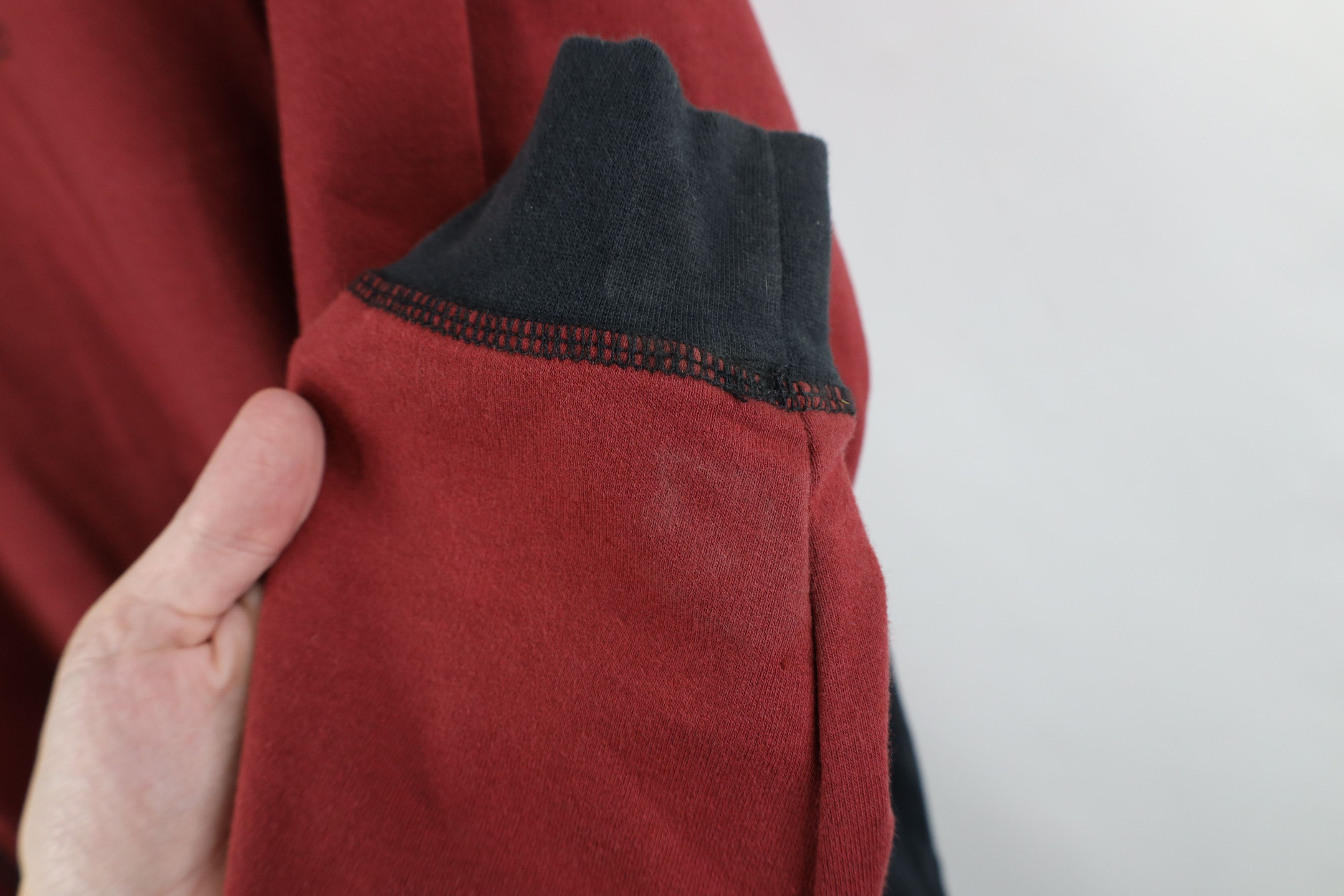 Harley Davidson Vintage Y2K Harley Davidson French Terry Hoodie Red Size US M / EU 48-50 / 2 - 7 Thumbnail