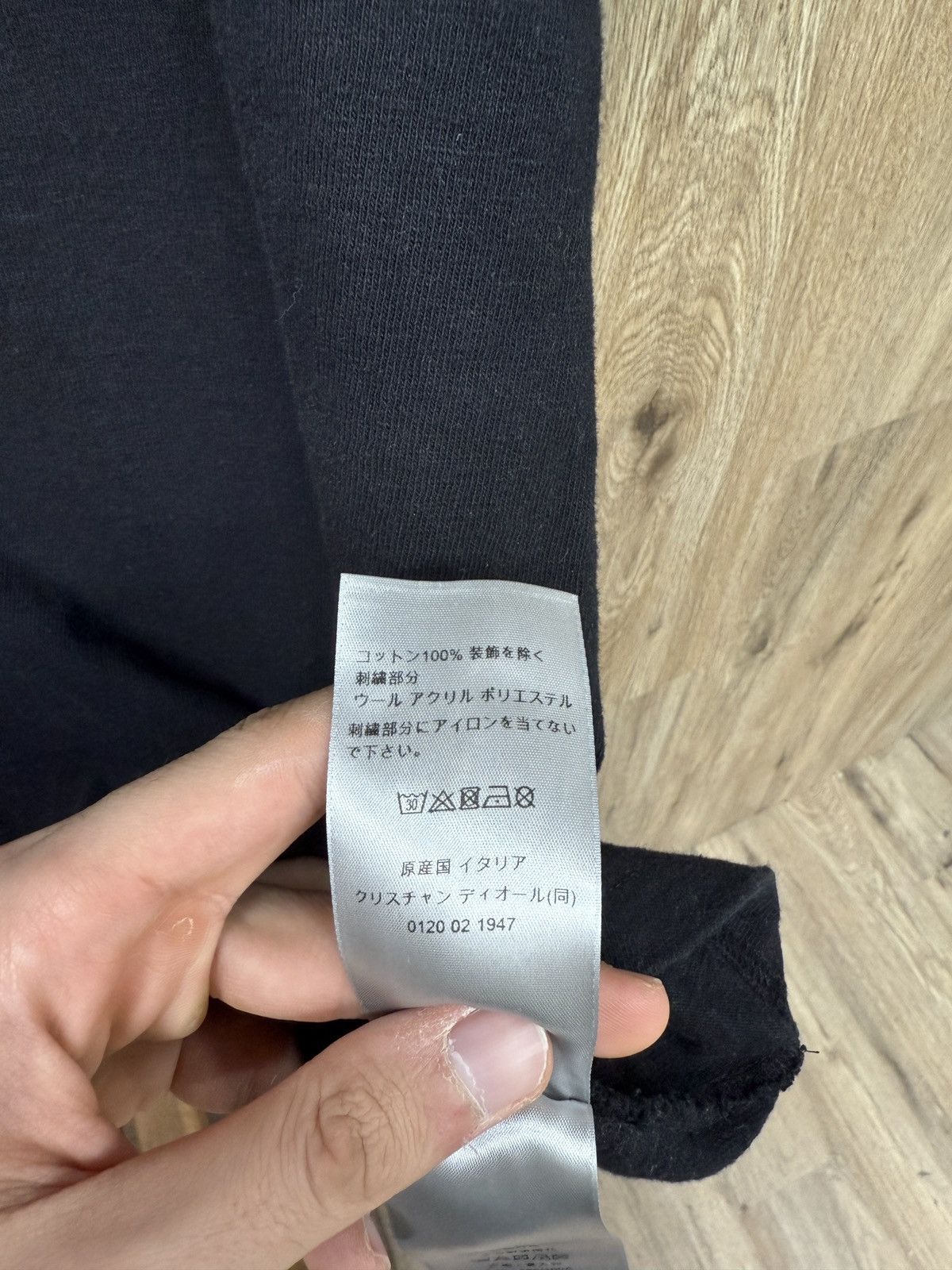 DENIM TEARS × Dior Dior tears Black Short Sleeve Size US L / EU 52-54 / 3 - 8 Thumbnail