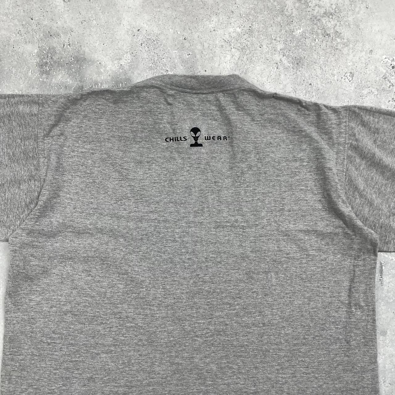 Alien Workshop Vintage 90s Chills Wear Devil Alien Skateboard T Shirt Gray Size US L / EU 52-54 / 3 - 15 Thumbnail