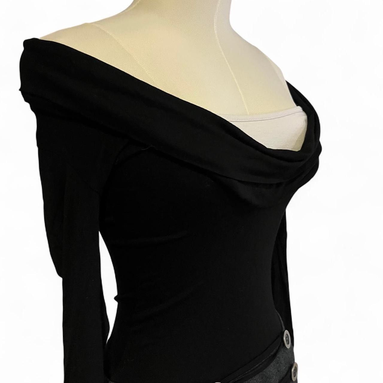 Other Vintage y2k Jane Norman cowl neck siren core pleated dress Size S / US 4 / IT 40 - 3 Thumbnail