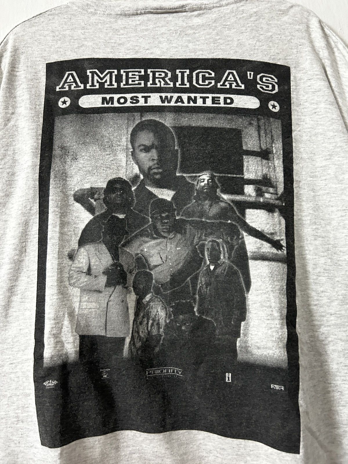 Vintage Vintage 90’s Priority Records Ice Cube America most wanted Size US XL / EU 56 / 4 - 2 Thumbnail