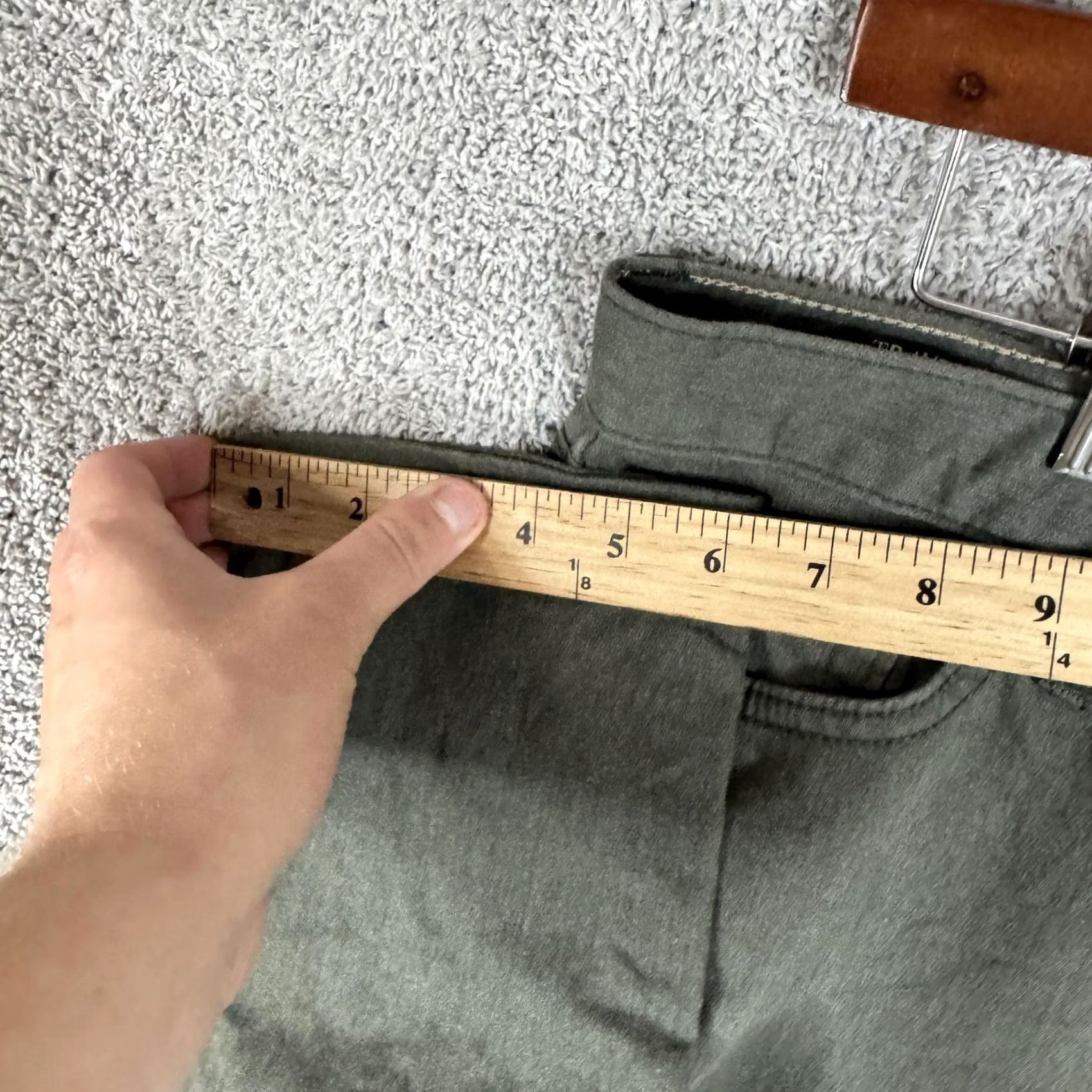 Banana Republic VINTAGE Banana Republic Travel Jean Slim Fit Mens 30x30 Green Denim Jeans 30 Inseam Waist 30 M Medium Wash Mens Size US 30 / EU 46 - 7 Thumbnail