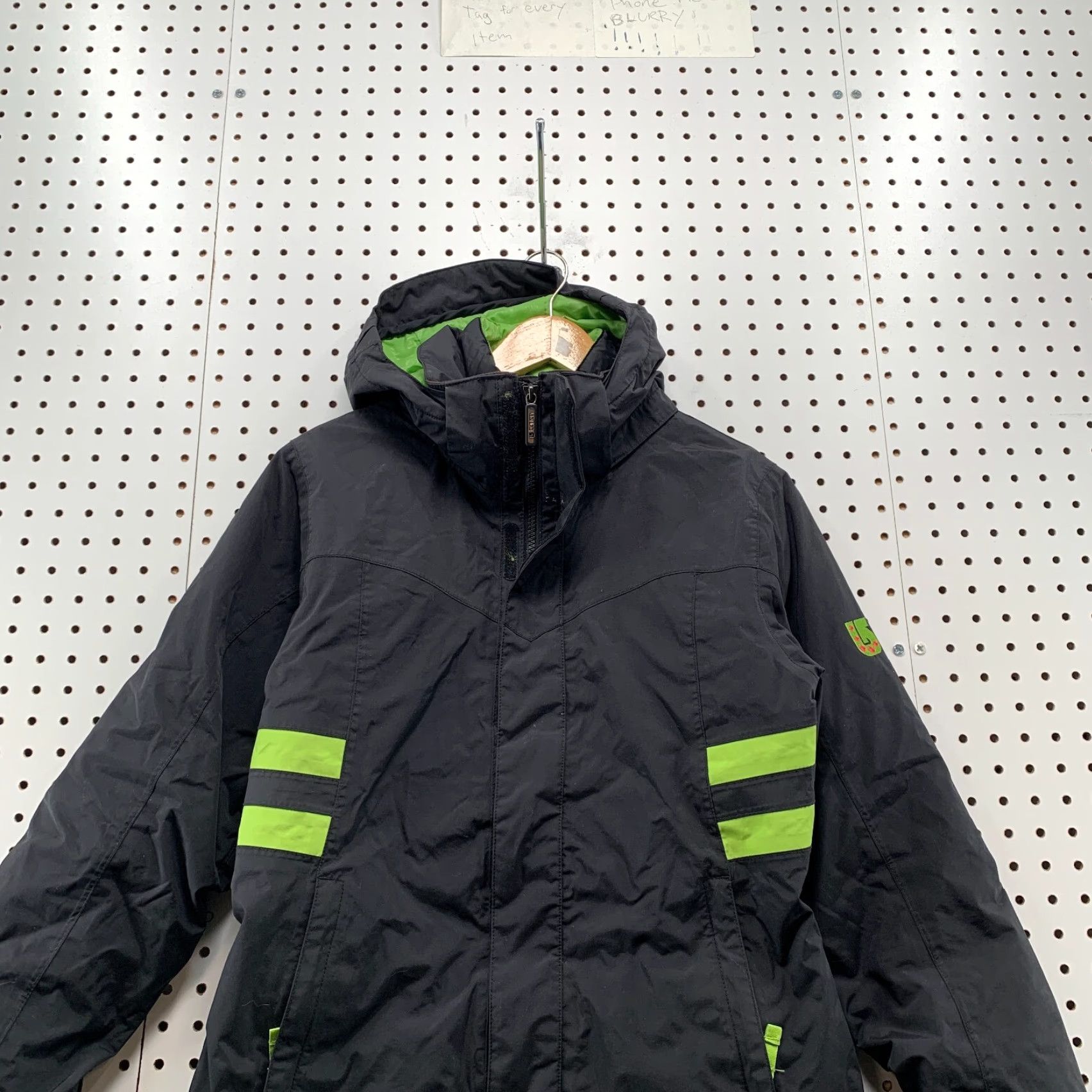 Burton Burton Ski Jacket Womens Small Black Green 3 In 1 Removable Liner Snow 20x25 Size S / US 4 / IT 40 - 4 Thumbnail