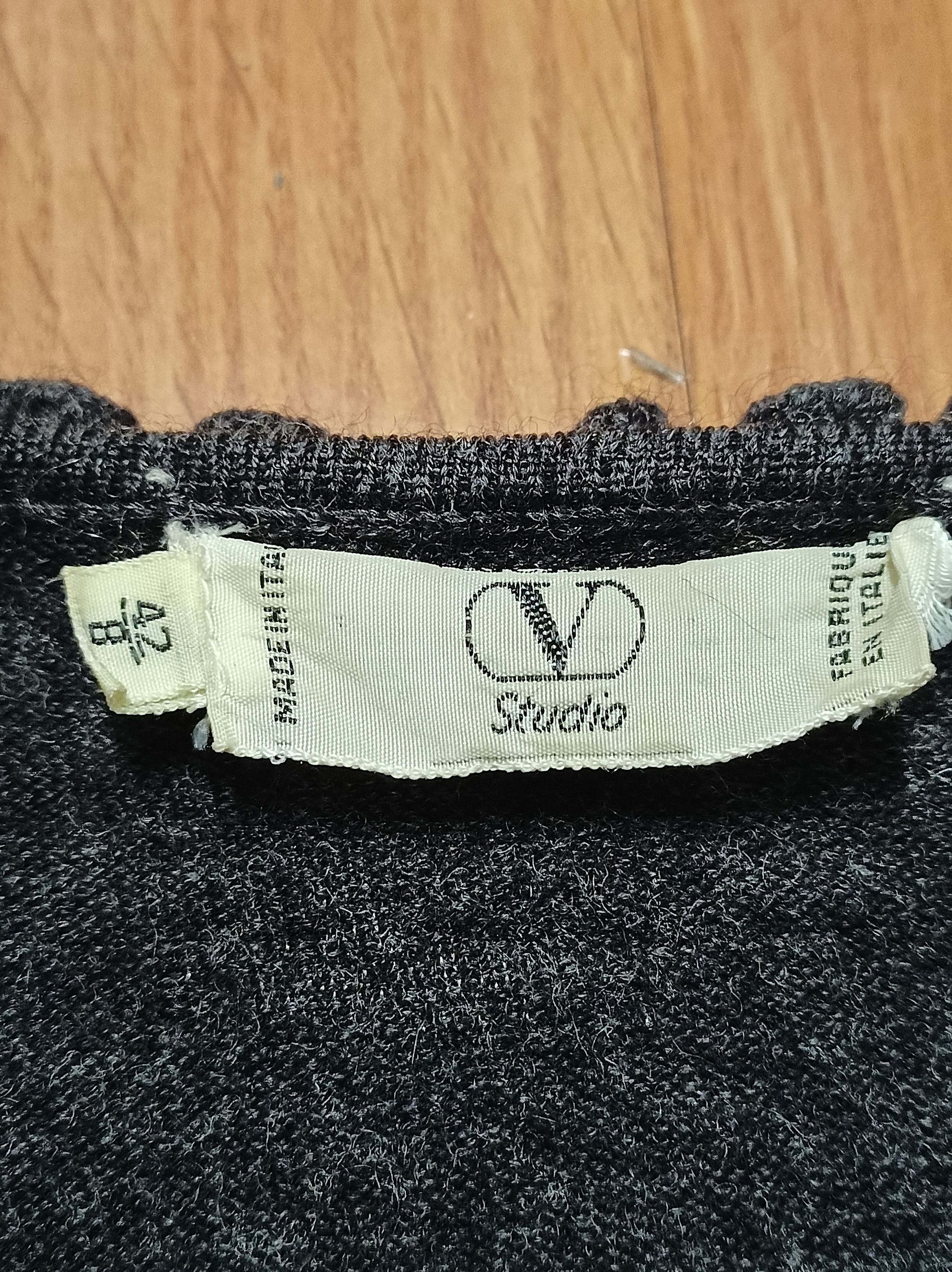 Valentino × Vintage Valentino Studio Vintage Wool Designer Pullover Sweater IT42 Size M / US 6-8 / IT 42-44 - 9 Thumbnail