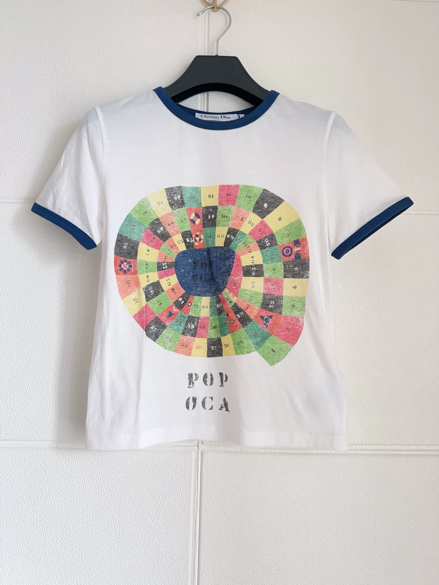 Dior Dior Roundel Print Colorblock T-shirt Size XS / US 0-2 / IT 36-38 - 1 Thumbnail
