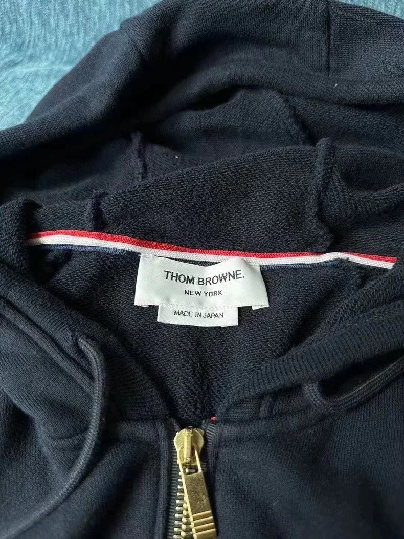 Thom Browne Thom Browne Blue coat Size US M / EU 48-50 / 2 - 2 Thumbnail