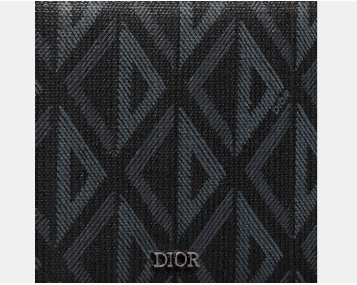 Dior o1w1db10325 2ESBC Size: OS / Bifold Wallet in Black Size ONE SIZE - 4 Thumbnail